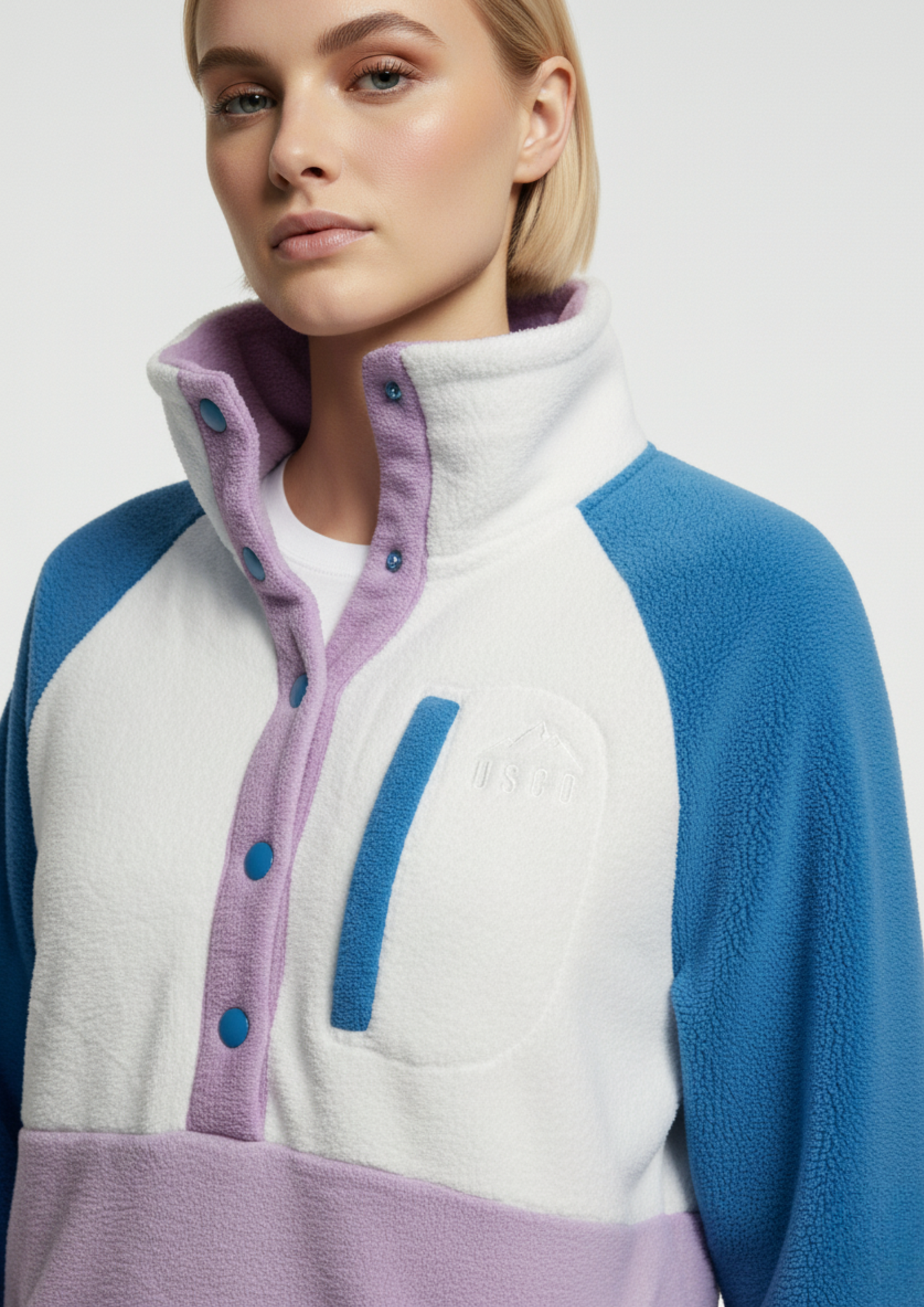 The Alpine Fleece In BLUE