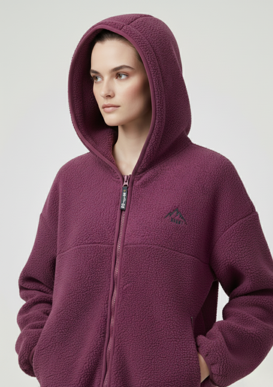 The Oslo Fleece in Fig