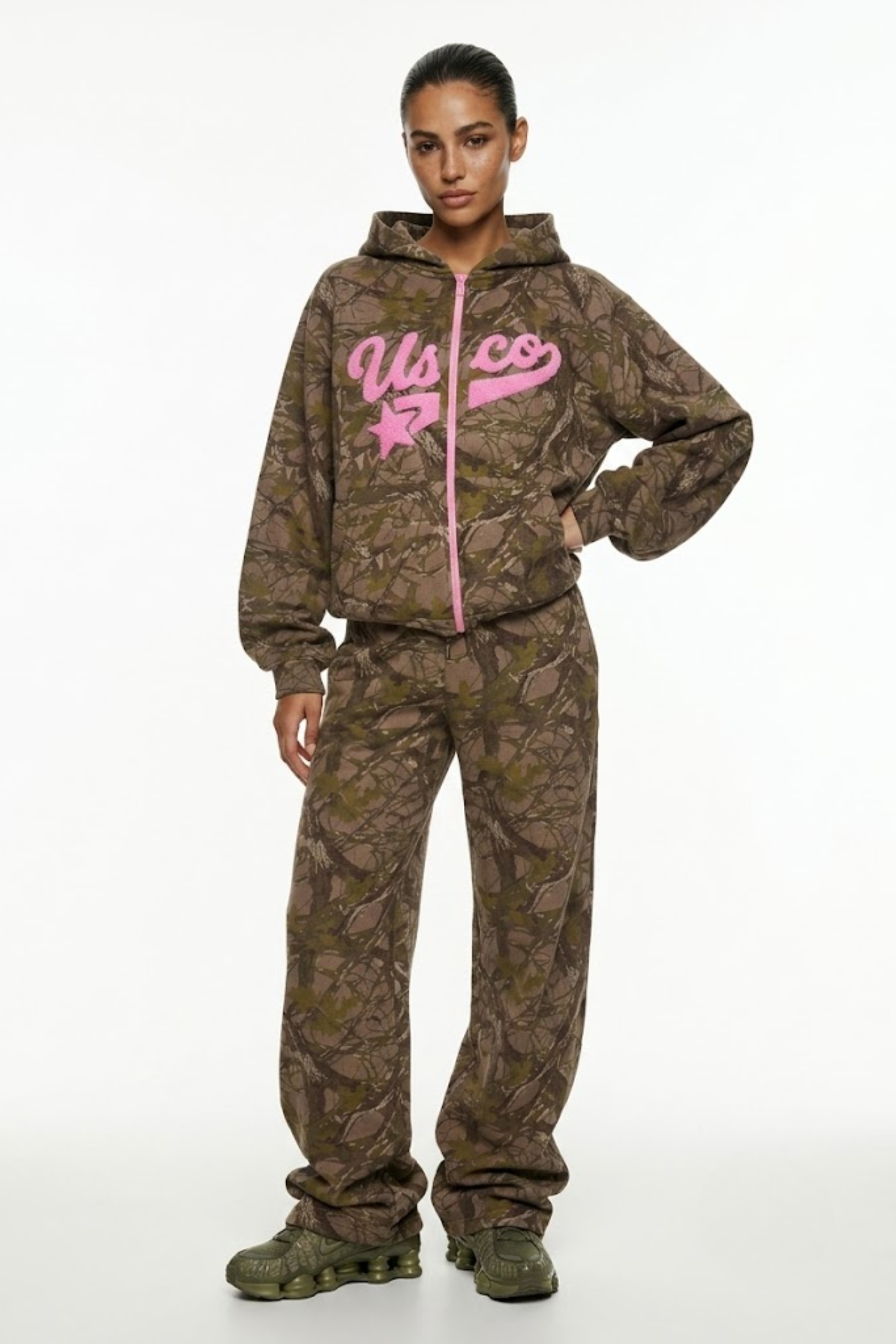 THE STARGAZER TRACKSUIT IN CAMO PRINT