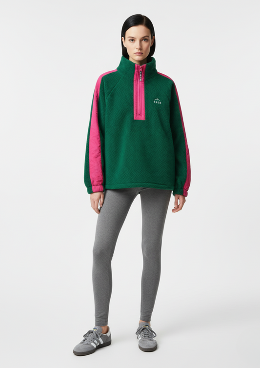 Horizon Fleece in Emerald