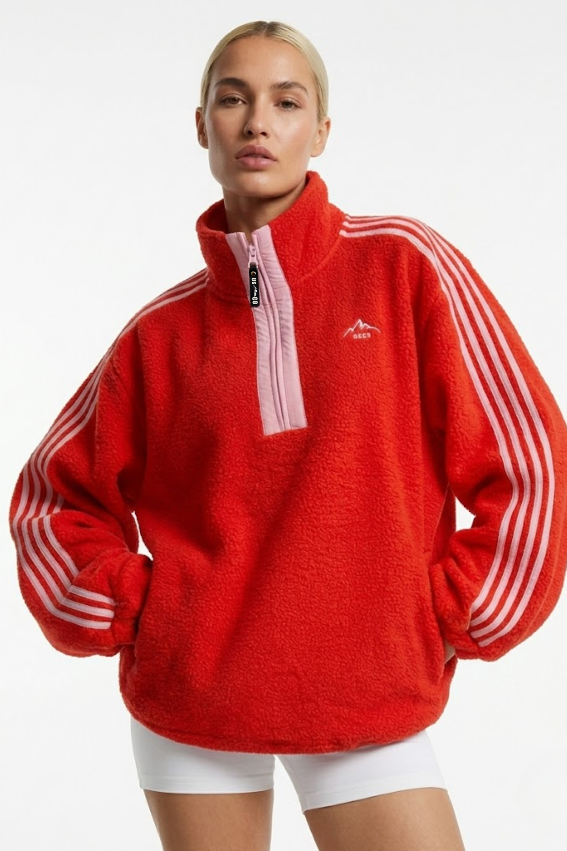 THE VECTOR FLEECE IN Red Candy