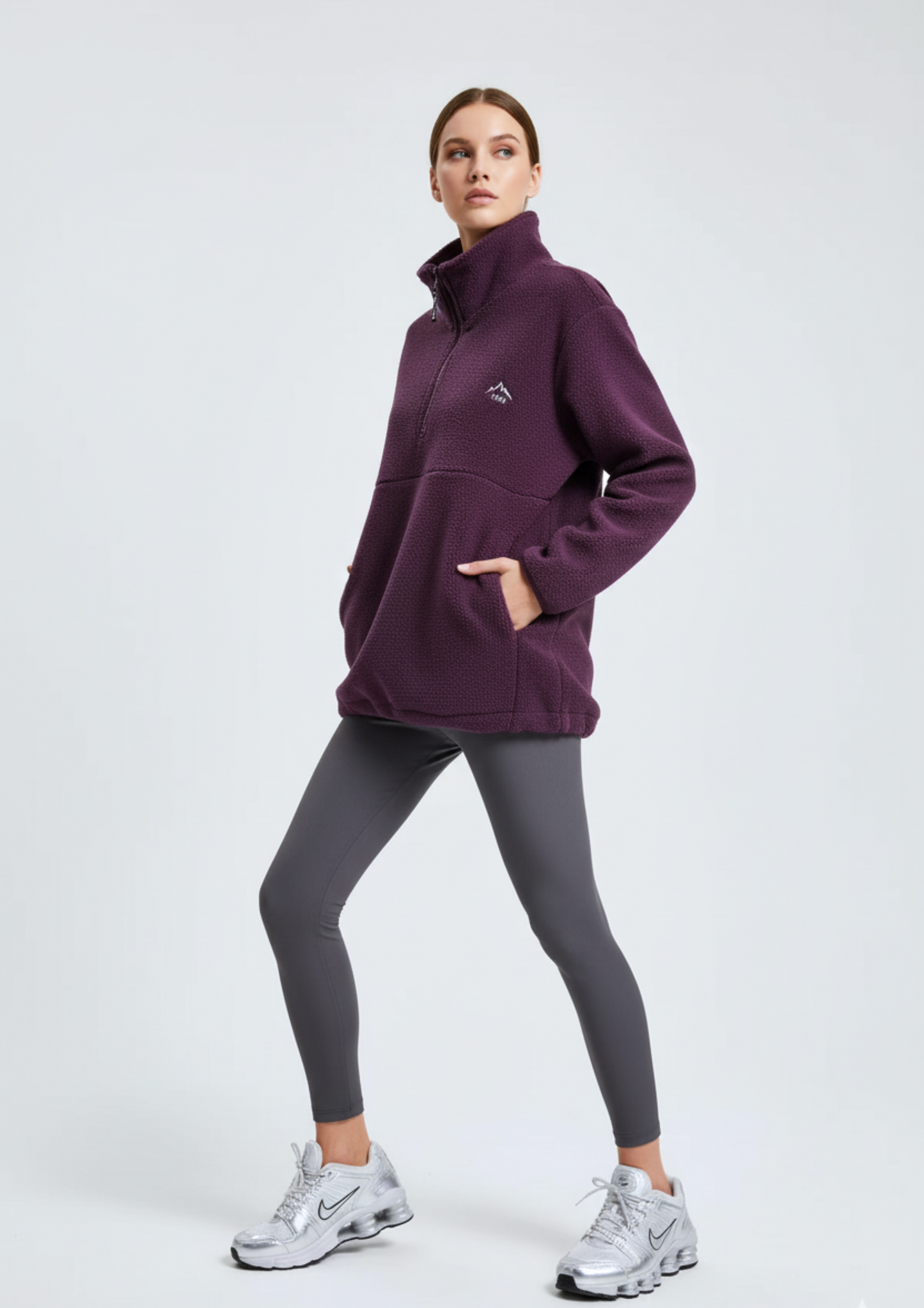 The Peak Fleece In Fig