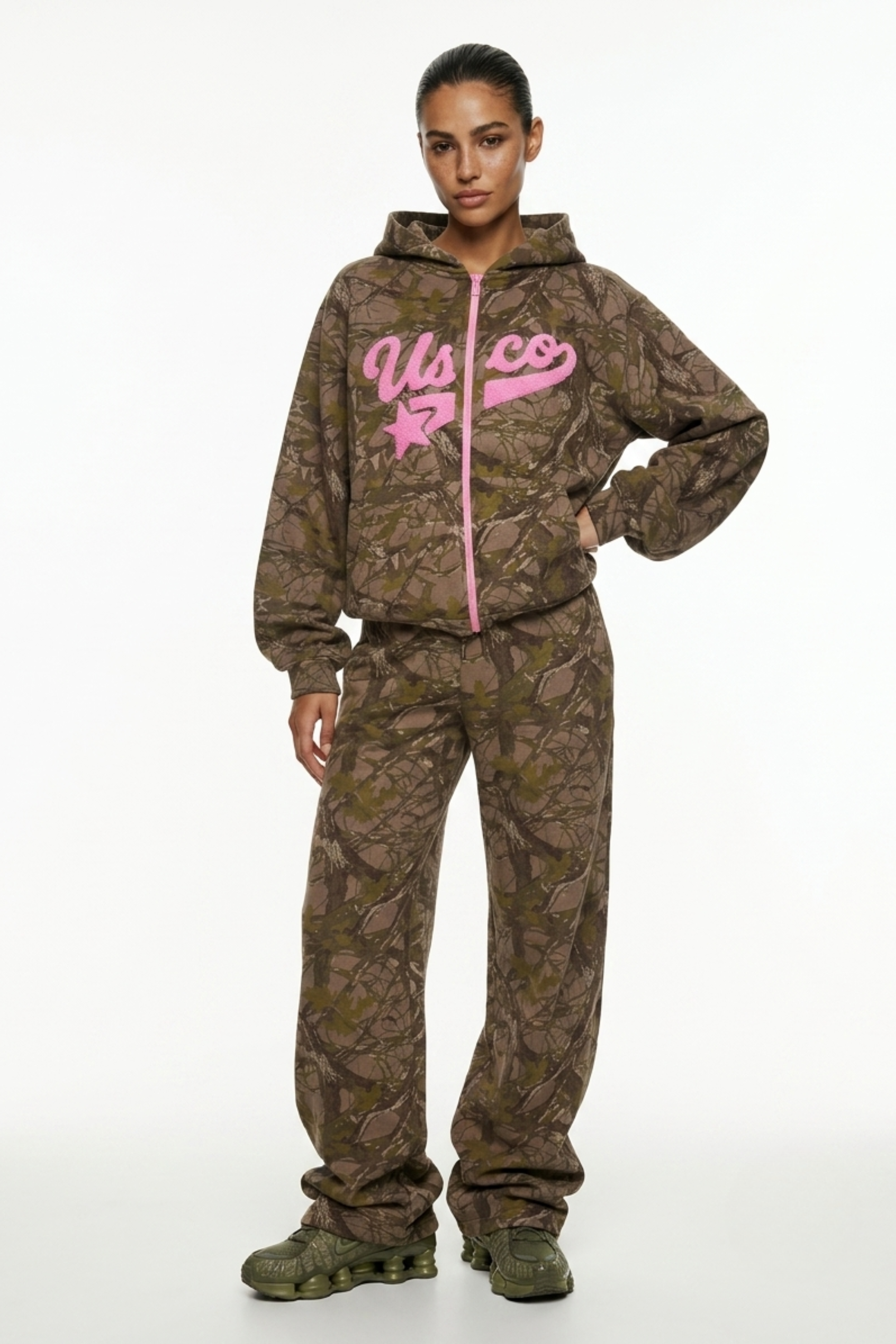 THE STARGAZER TRACKSUIT IN CAMO PRINT