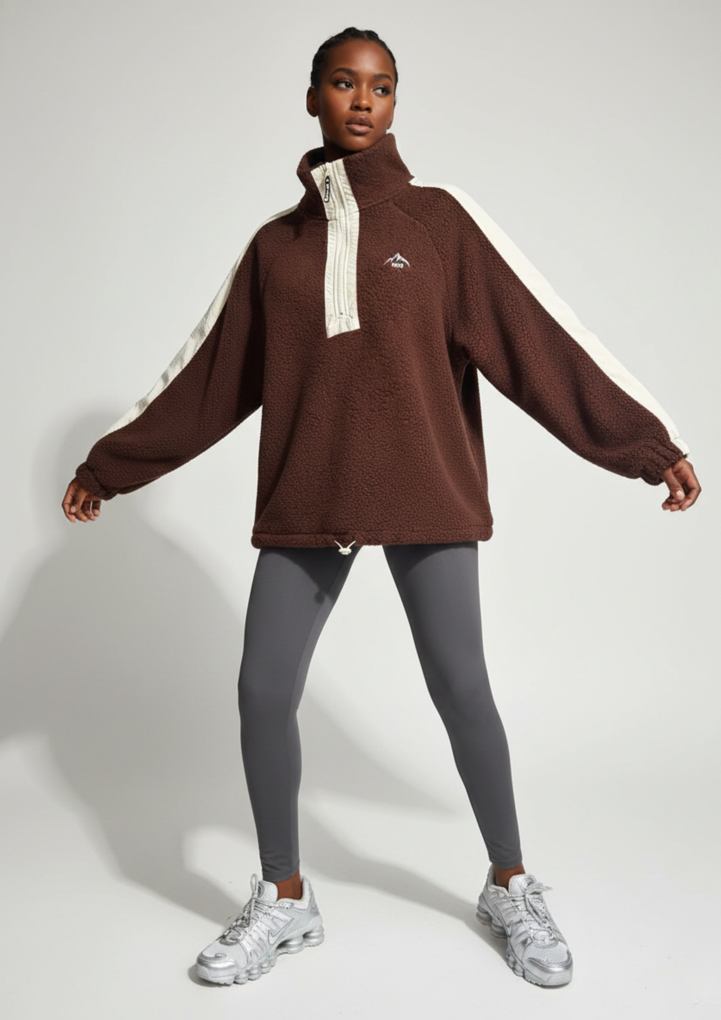 Horizon Fleece in Brown