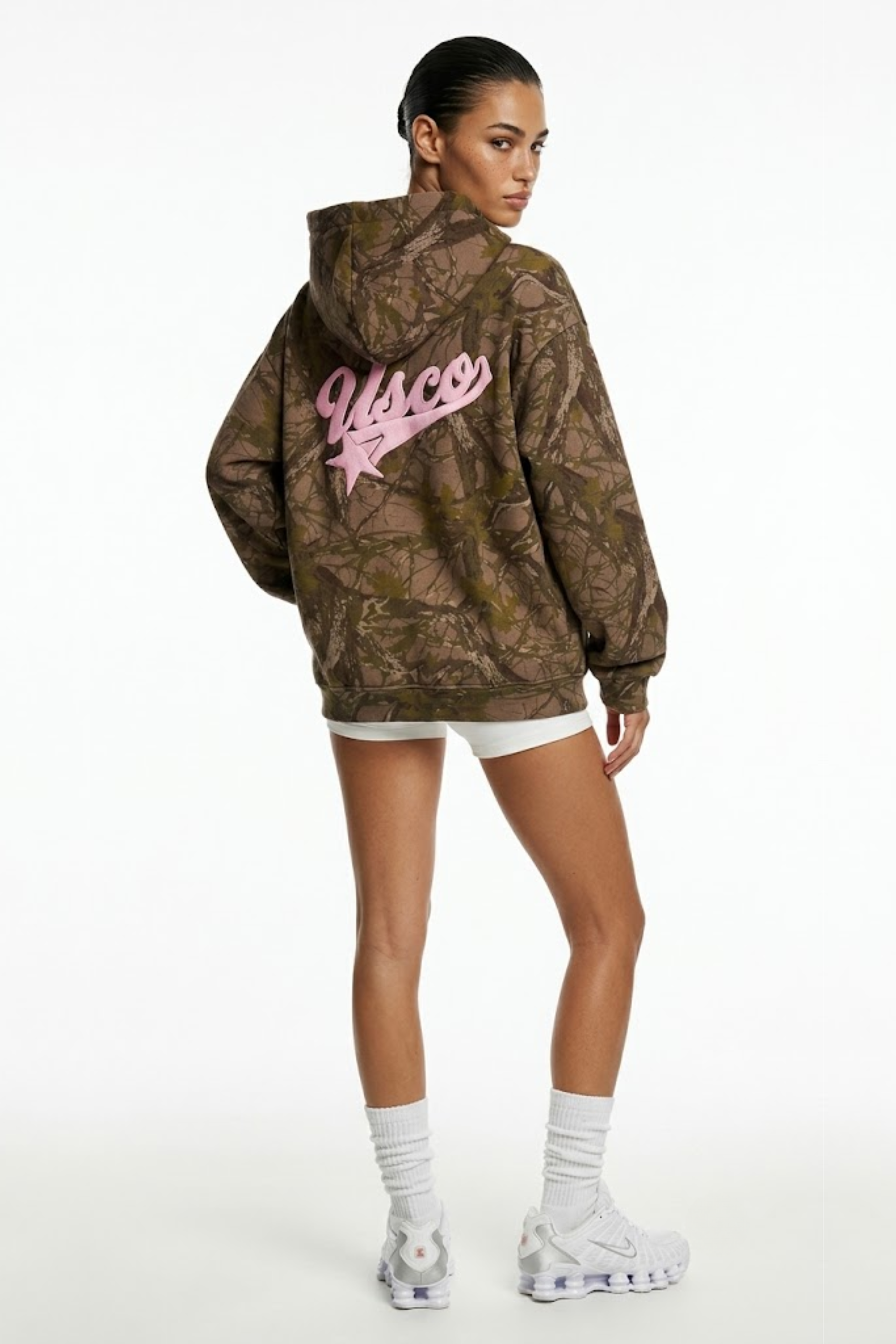THE STARGAZER HOODIE IN CAMO PRINT