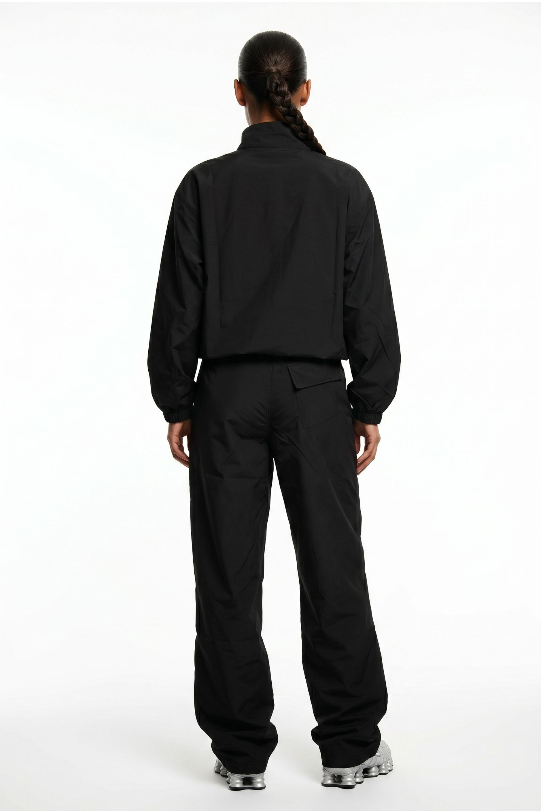 The Grid Tracksuit Trousers In Black