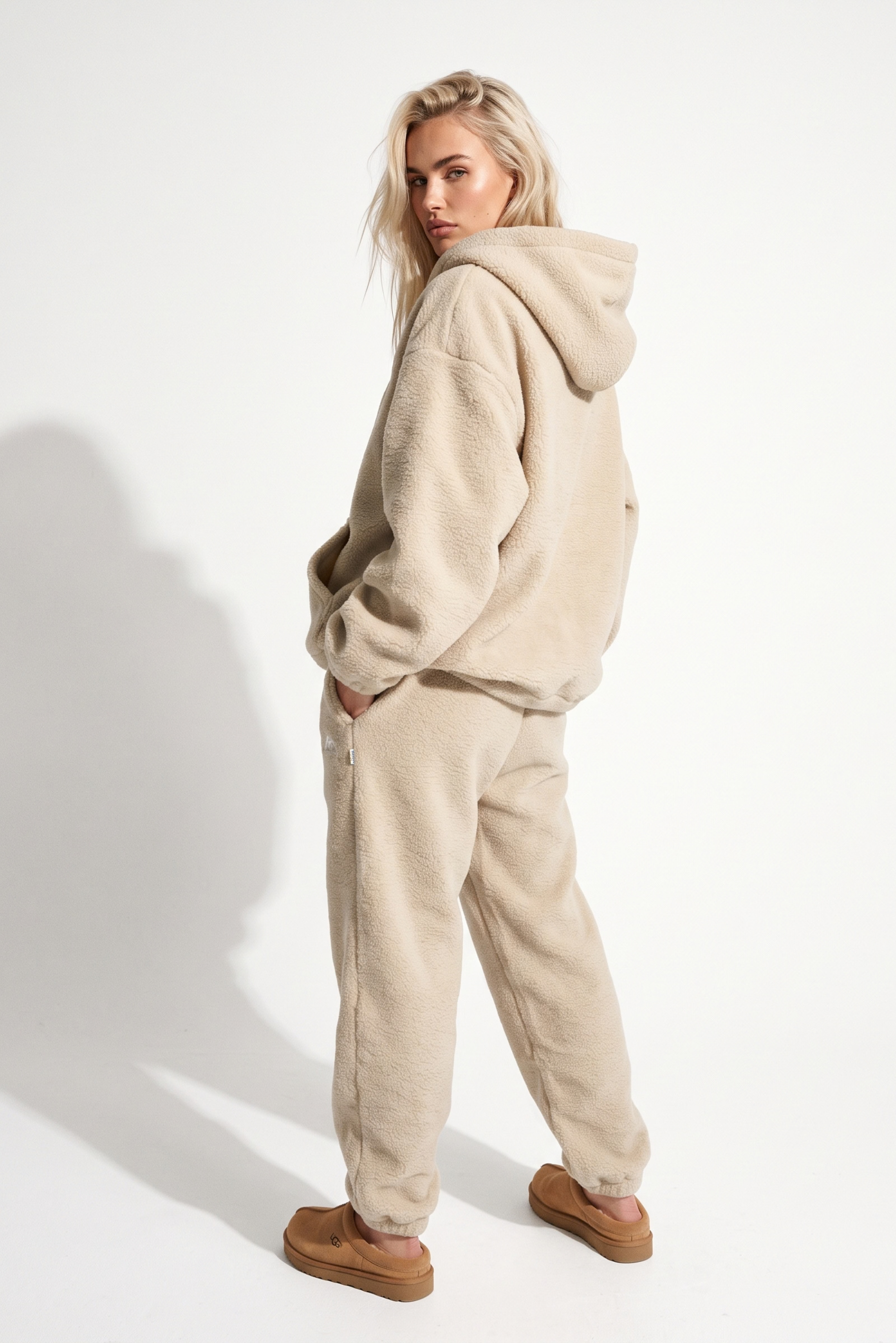 THE VAULT TEDDY TRACKSUIT IN OAT