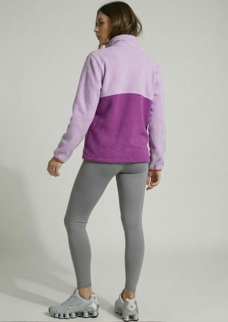 THE VOLT FULL ZIP FLEECE IN PURPLE