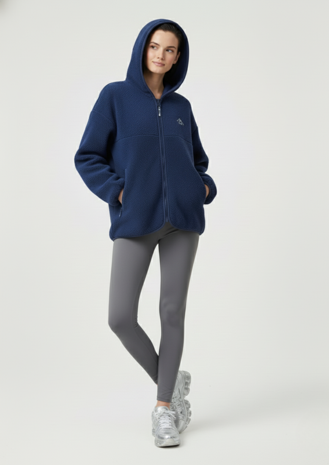 The Oslo Fleece in Navy