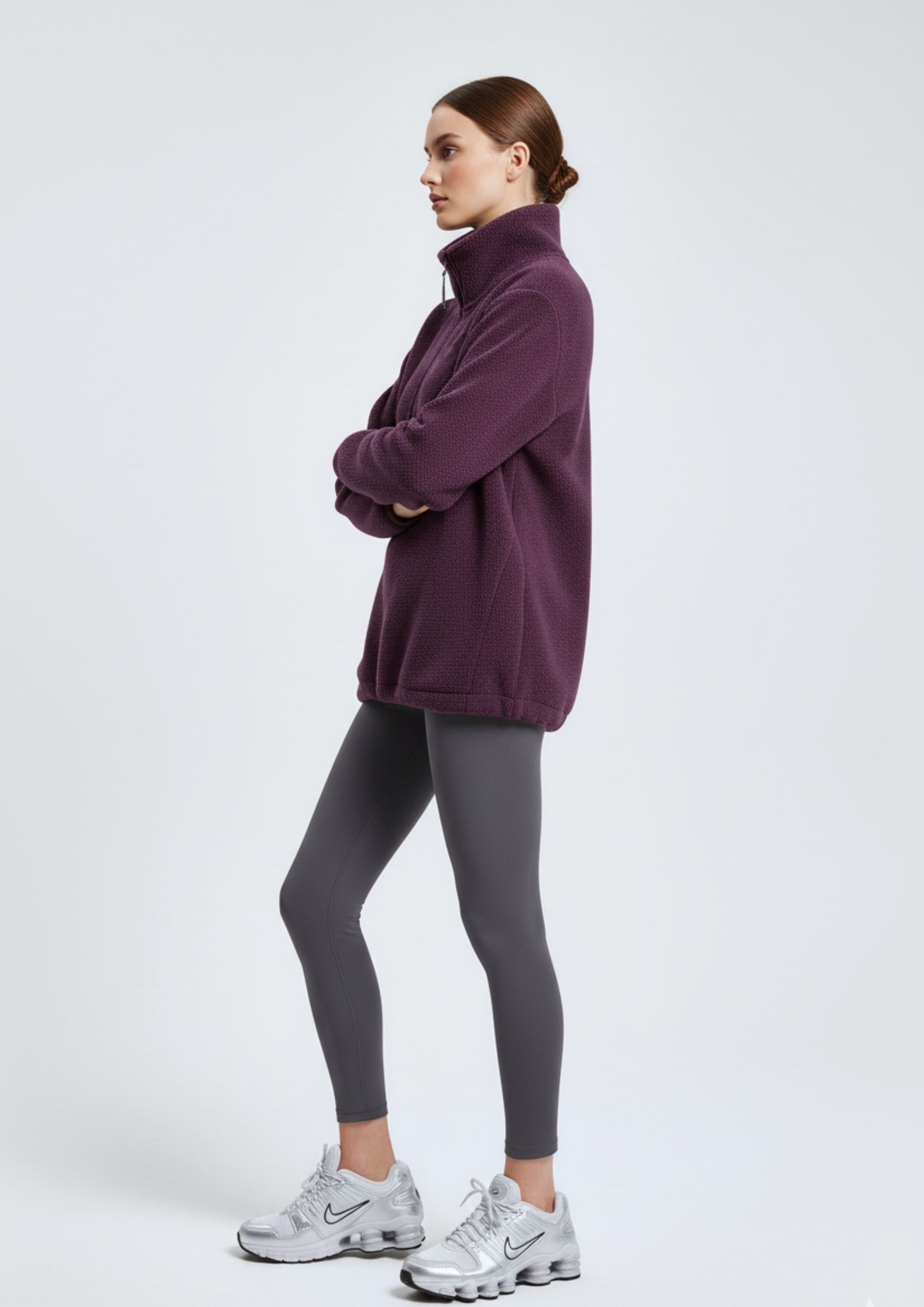 The Peak Fleece In Fig