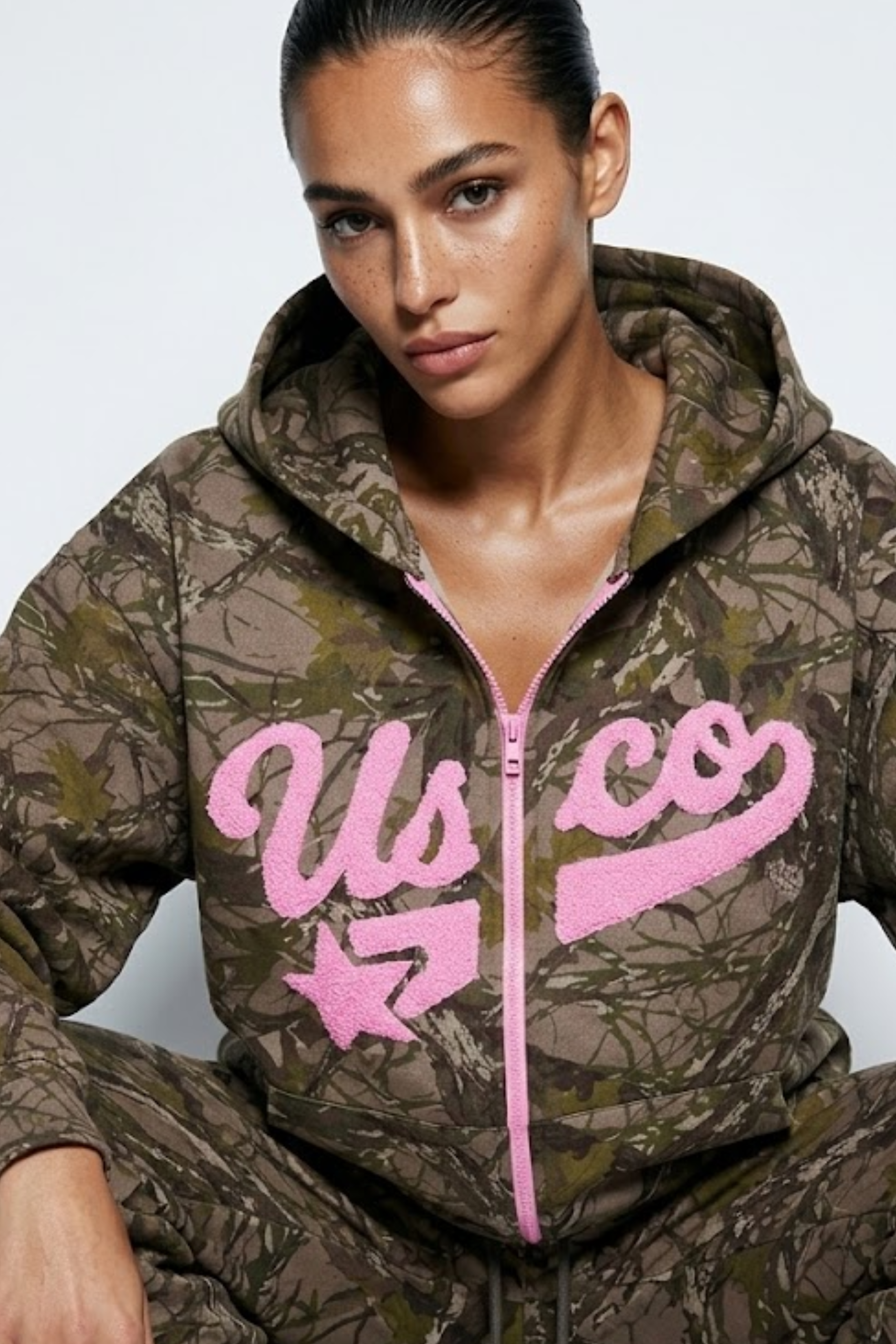 THE STARGAZER TRACKSUIT IN CAMO PRINT