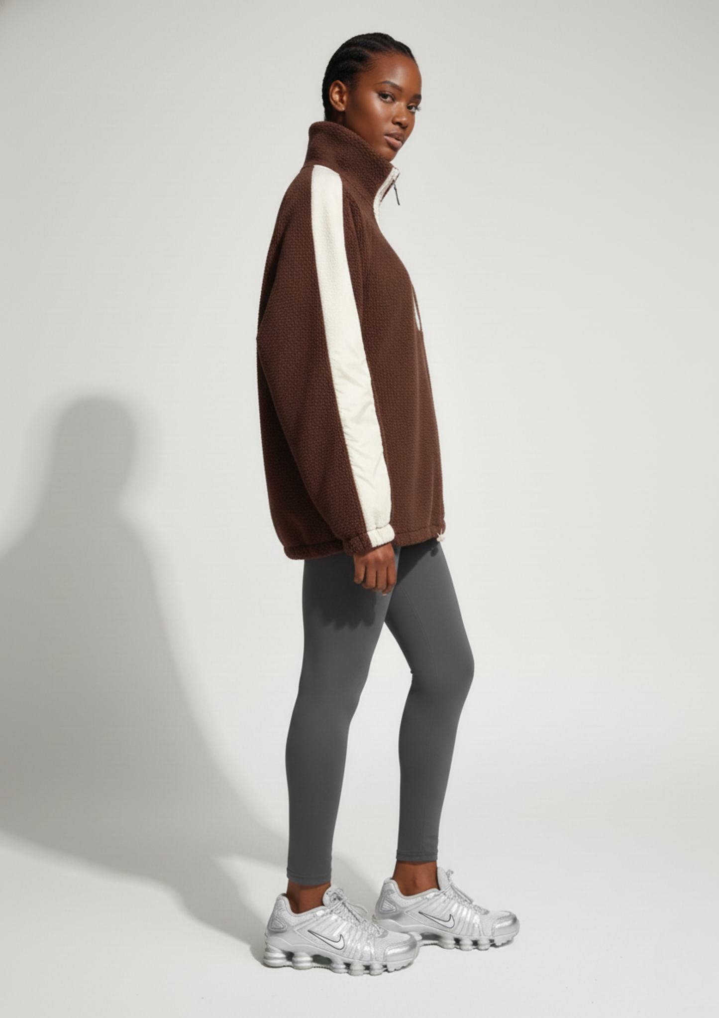 Horizon Fleece in Brown