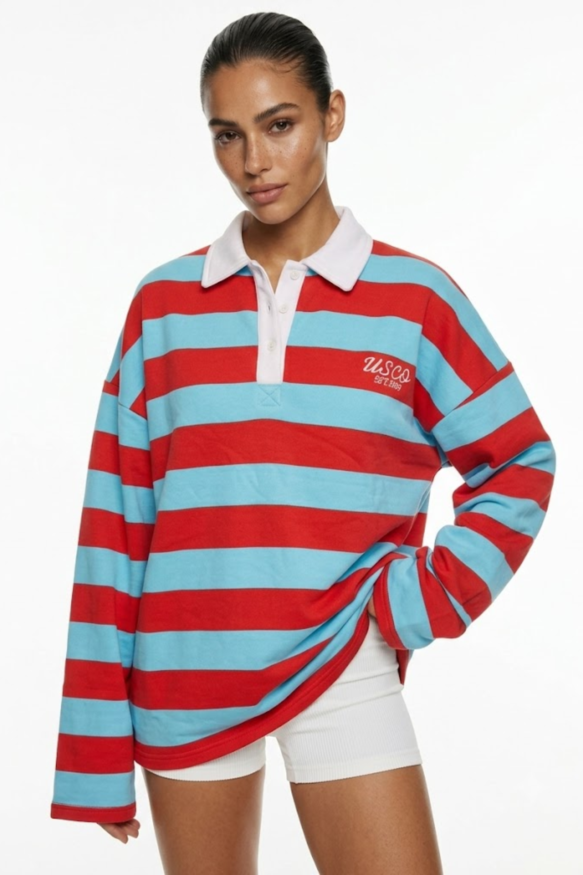 USCO RUGBY TOP IN CORAL