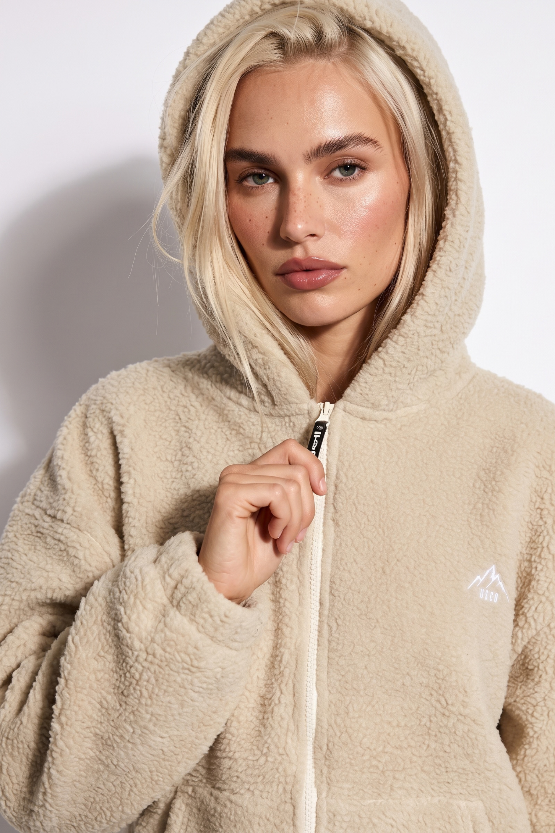 THE VAULT TEDDY TRACKSUIT IN OAT