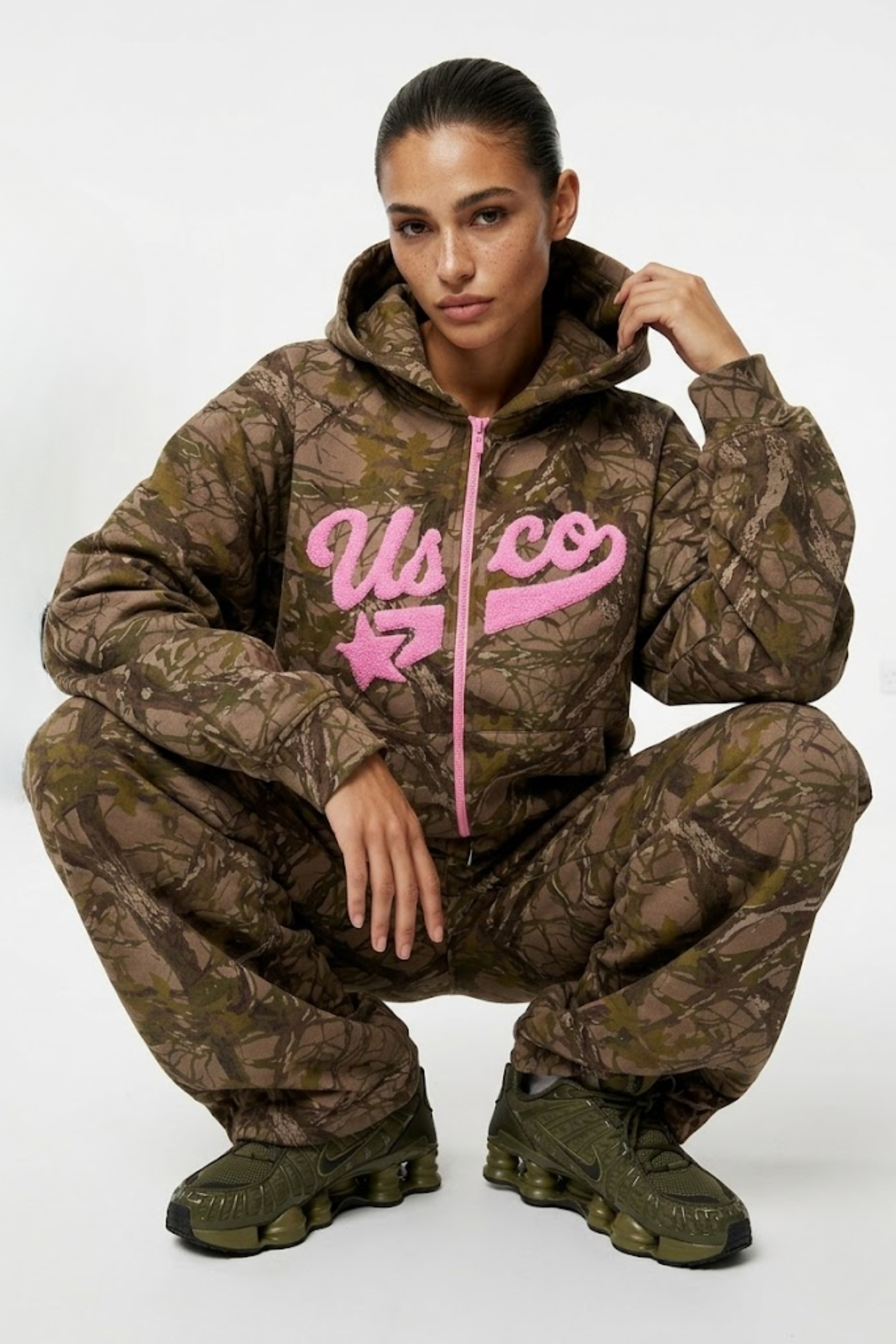 THE STARGAZER TRACKSUIT IN CAMO PRINT