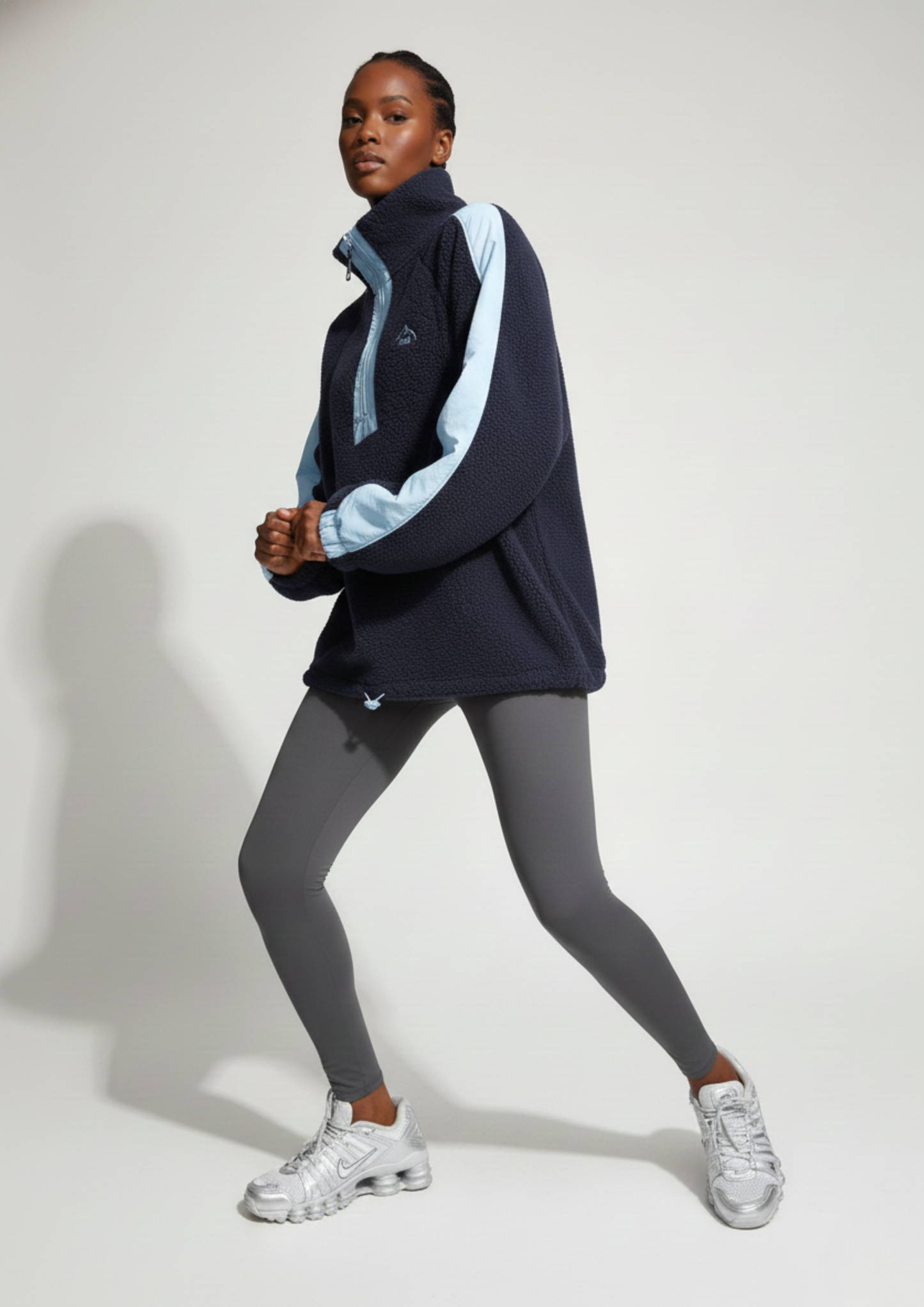 Horizon Fleece in Navy