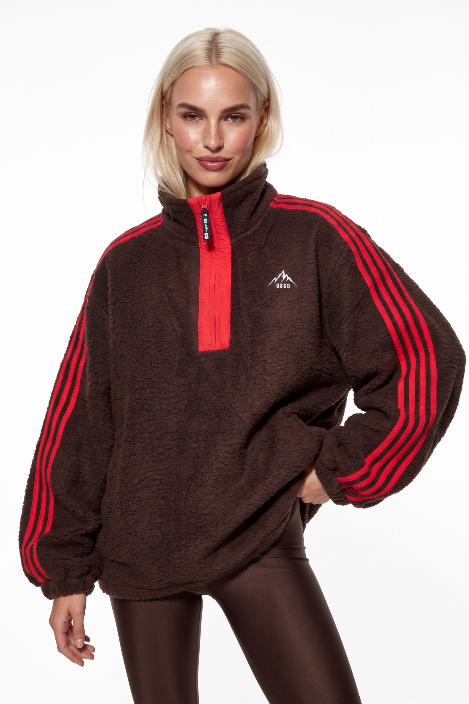 THE VECTOR FLEECE IN CHOCOLATE