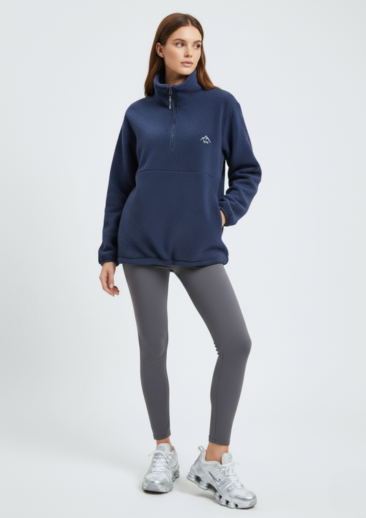 The Peak Fleece In Navy