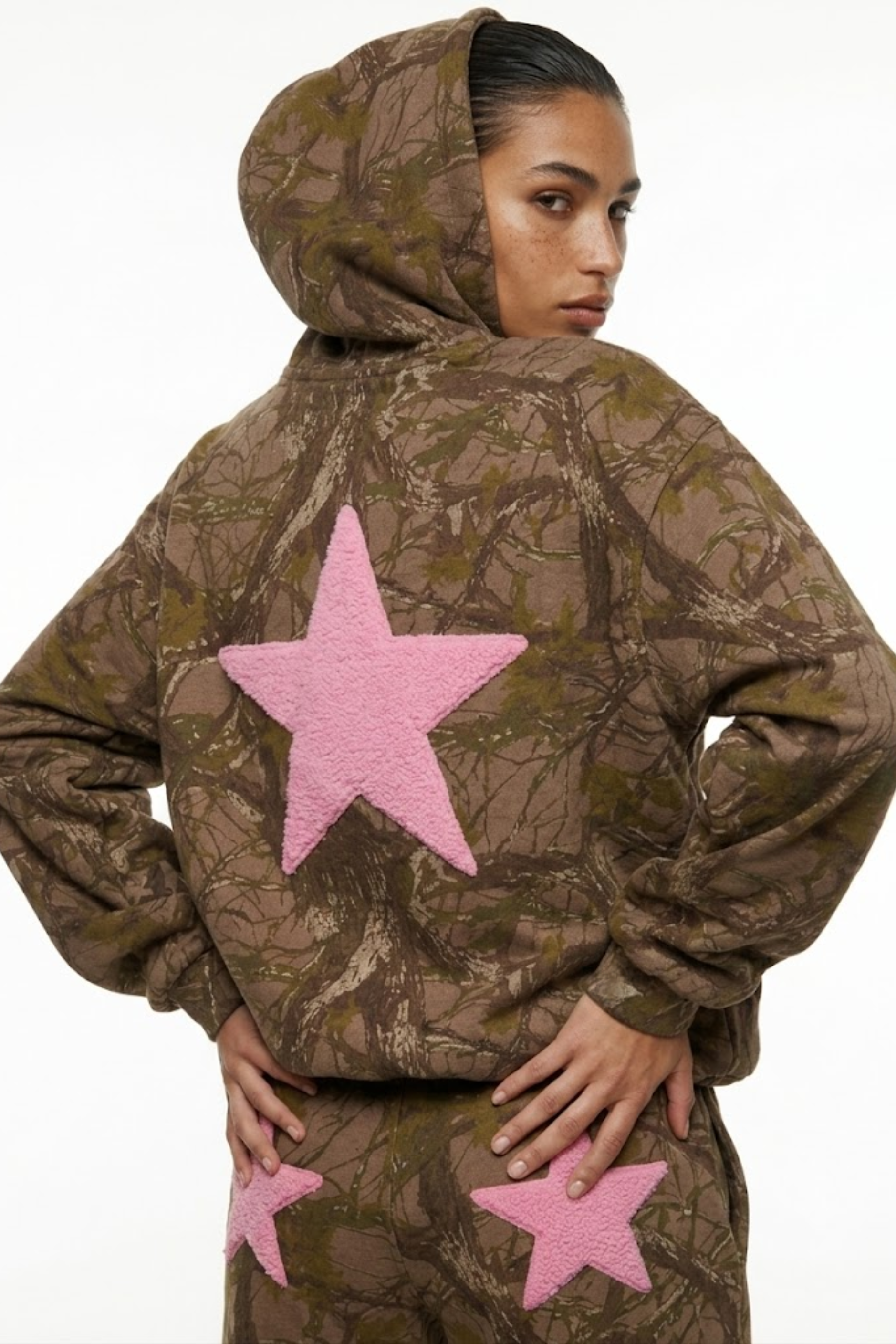 THE STARGAZER TRACKSUIT IN CAMO PRINT