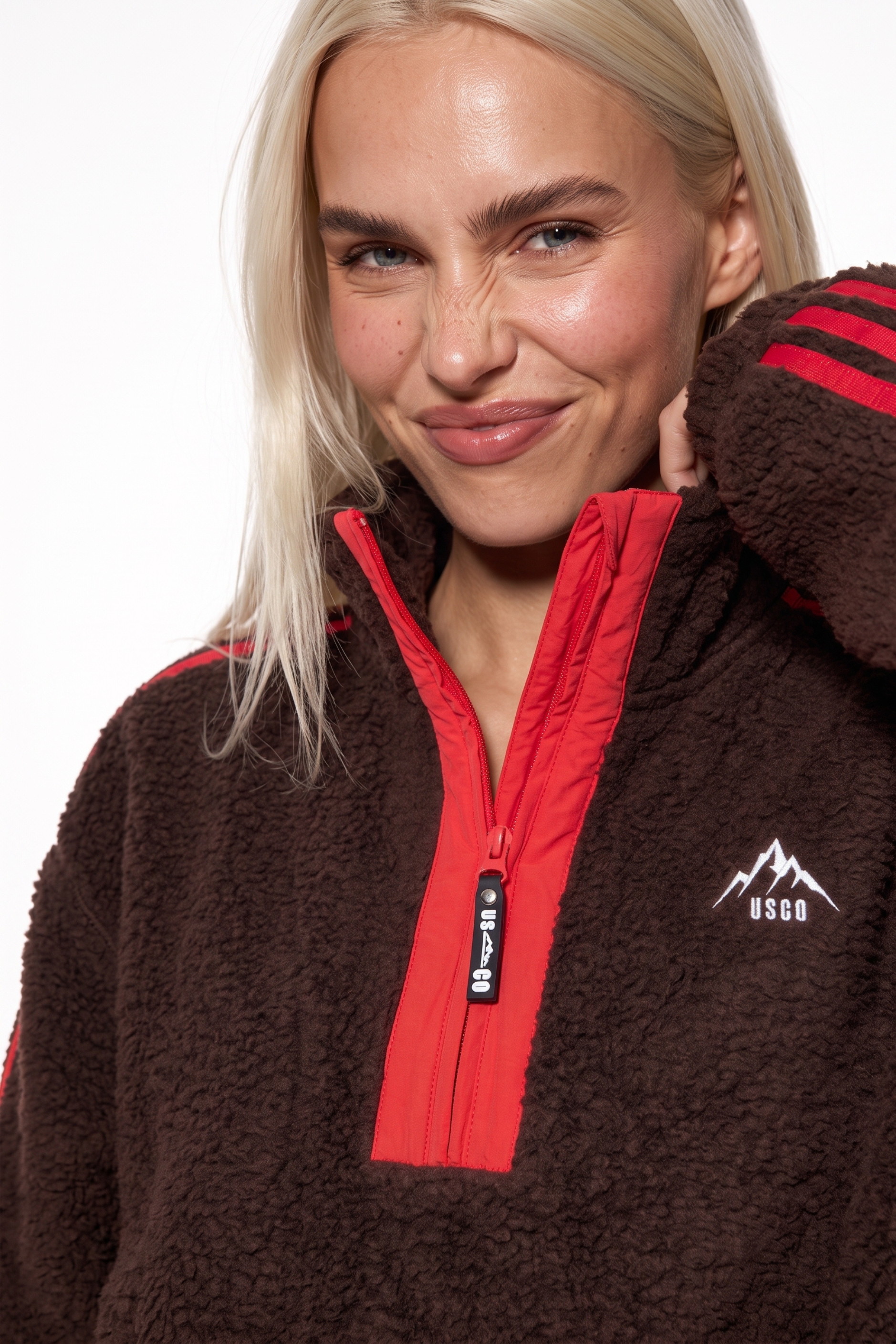 THE VECTOR FLEECE IN CHOCOLATE