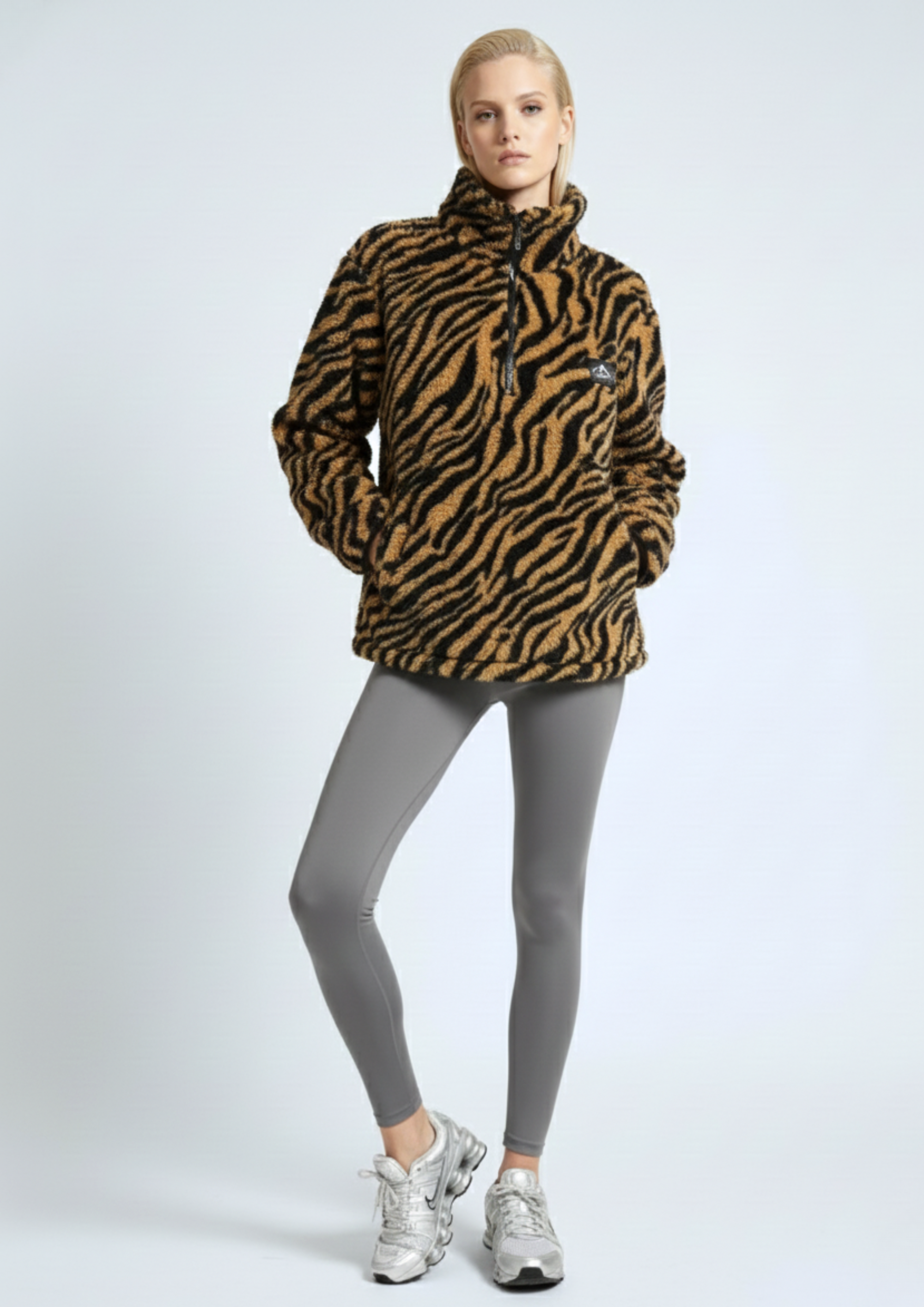 The Trek fleece in Tiger