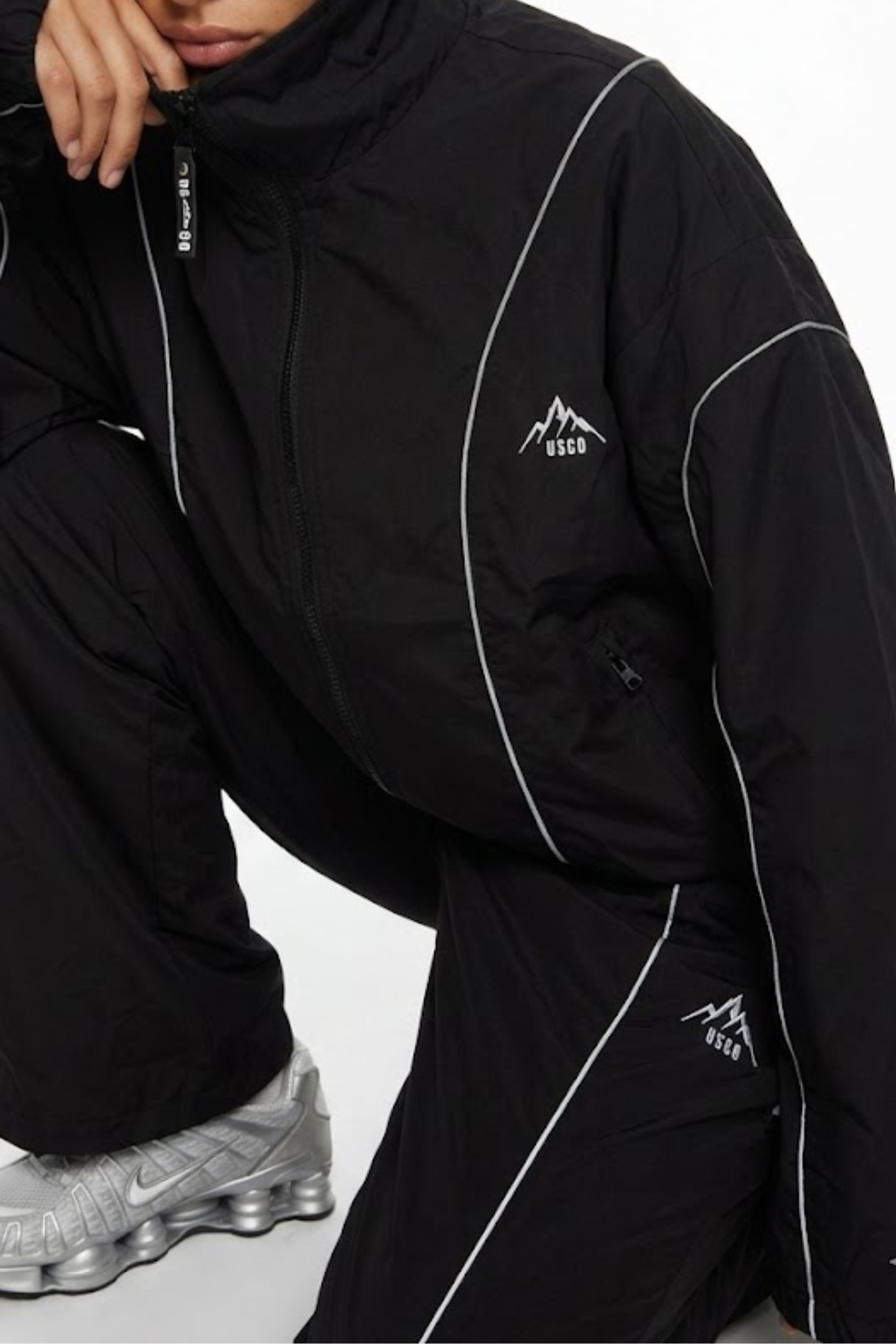 The Tech X Suit Trousers in Black