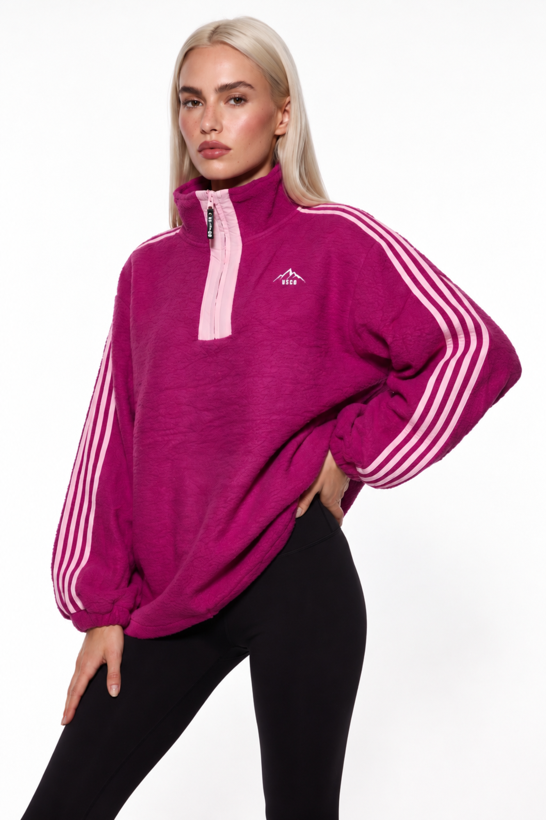 THE VECTOR FLEECE IN PINK
