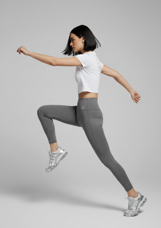 The strike Leggings in Grey