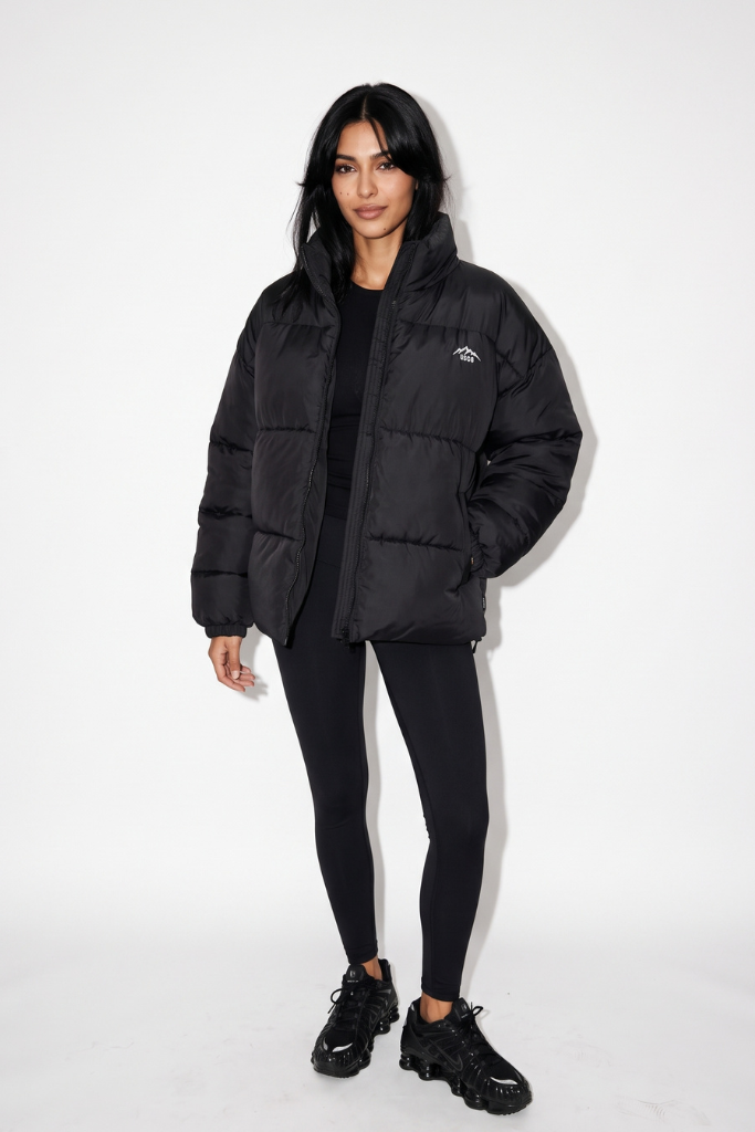 The ThermX Puffer Jacket in Black