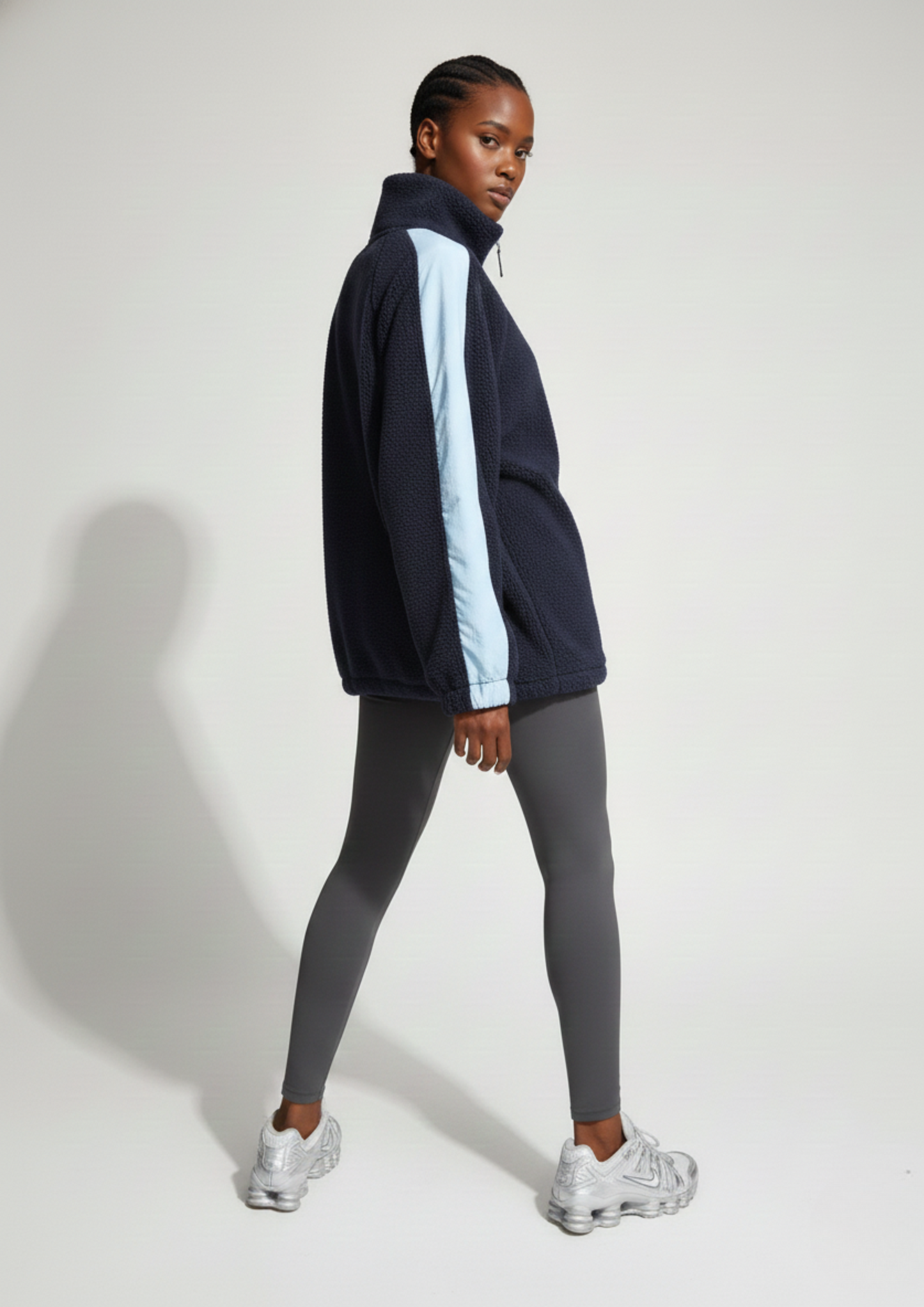 Horizon Fleece in Navy