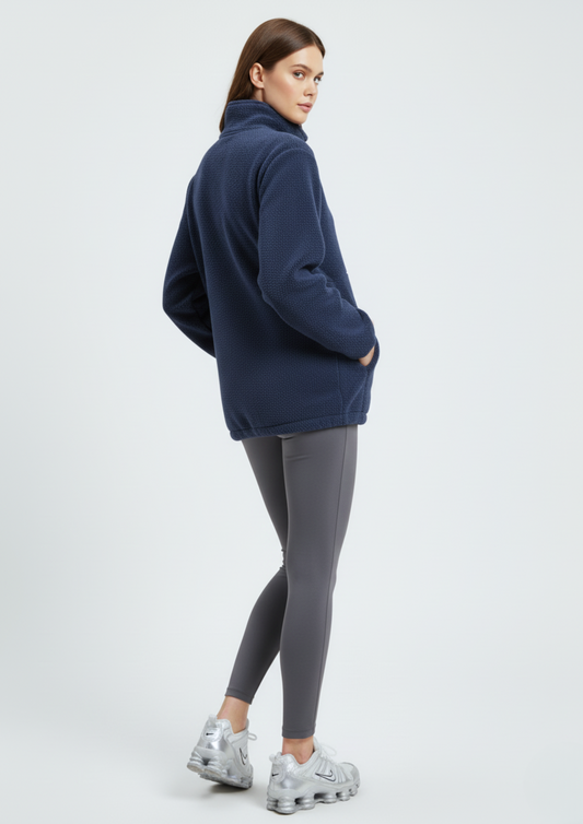 The Peak Fleece In Navy