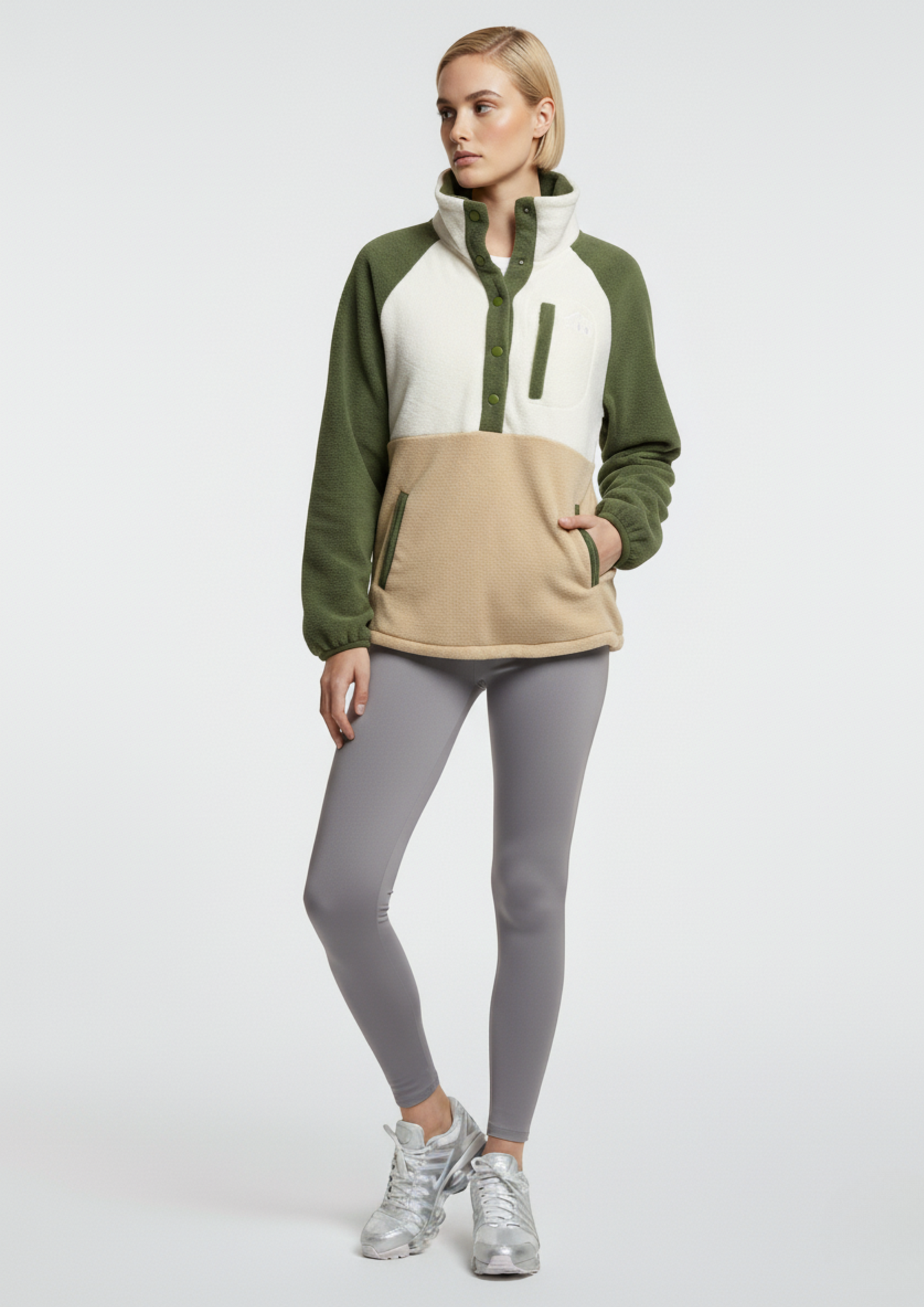The Alpine Fleece In GREEN