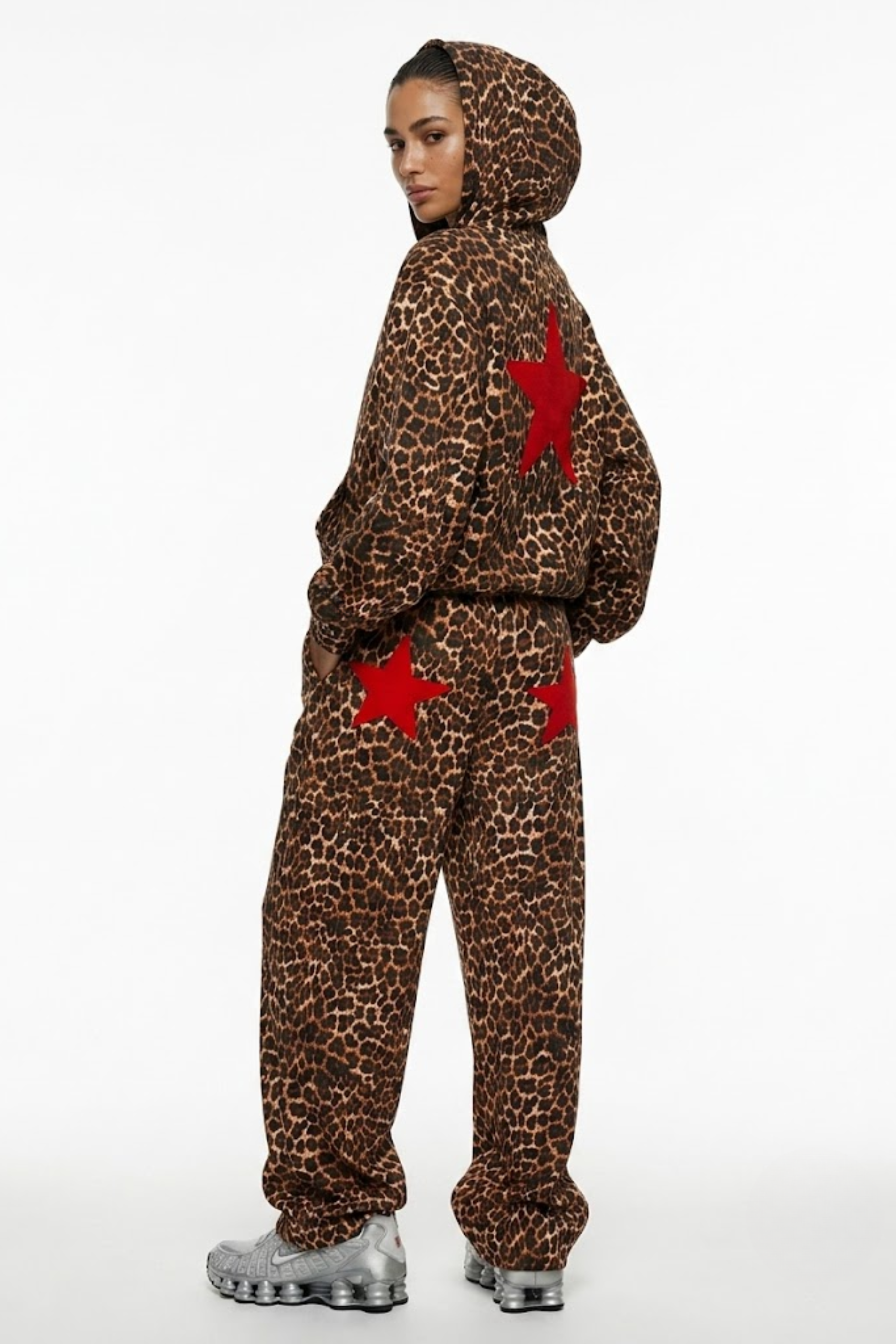 THE STARGAZER TRACKSUIT IN LEOPARD PRINT