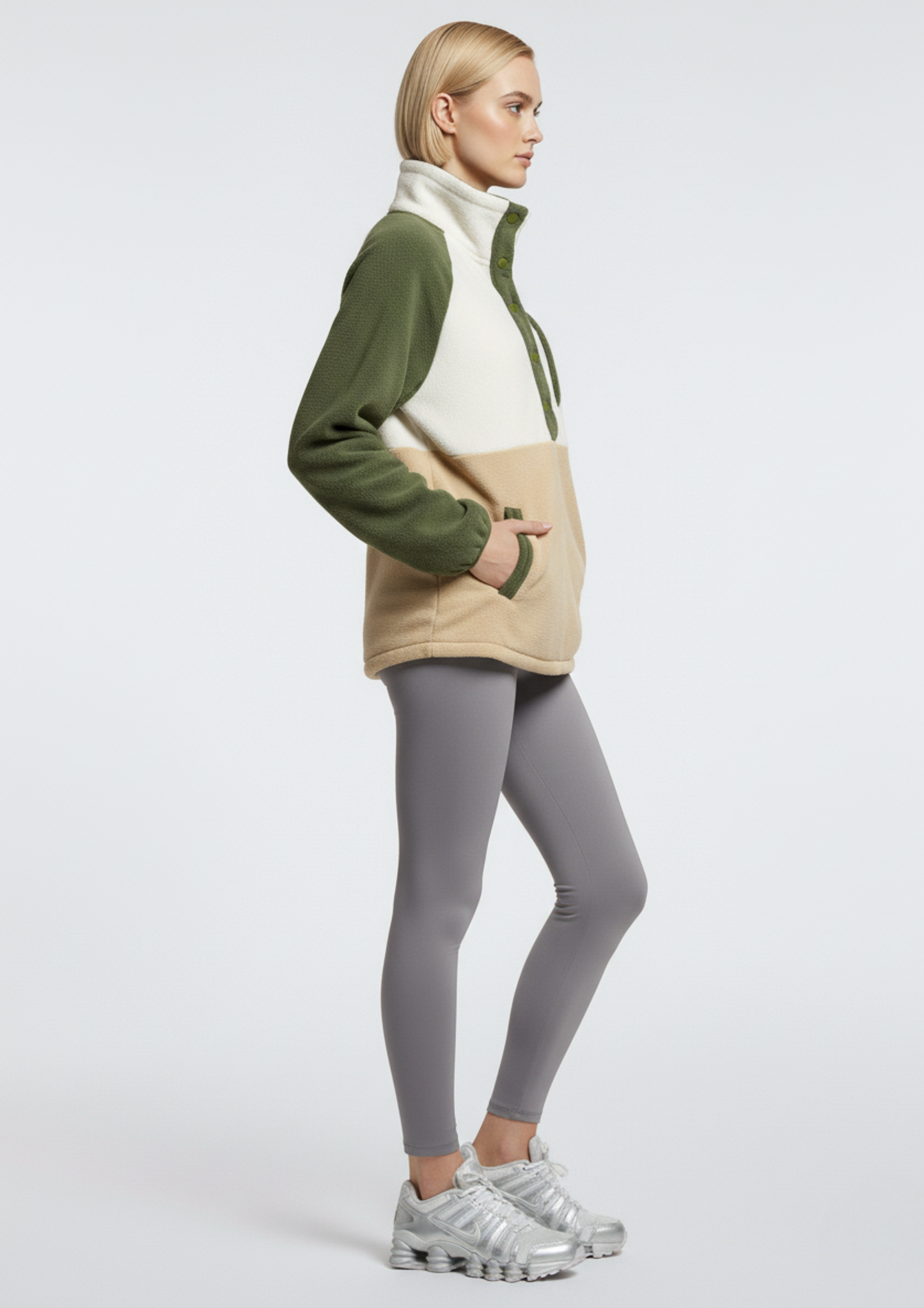 The Alpine Fleece In GREEN