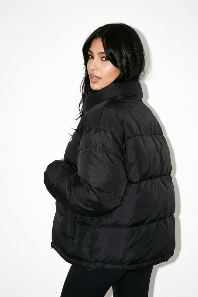 The ThermX Puffer Jacket in Black