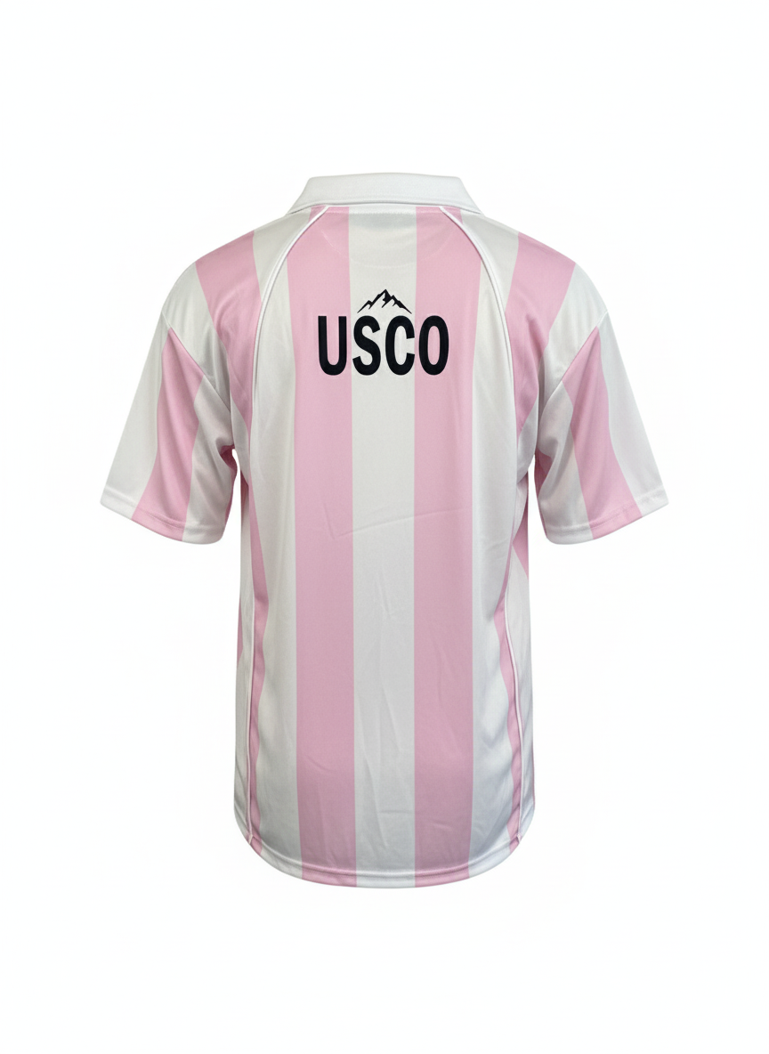 USCO SPORTS JERSEY IN PINK STRIPE