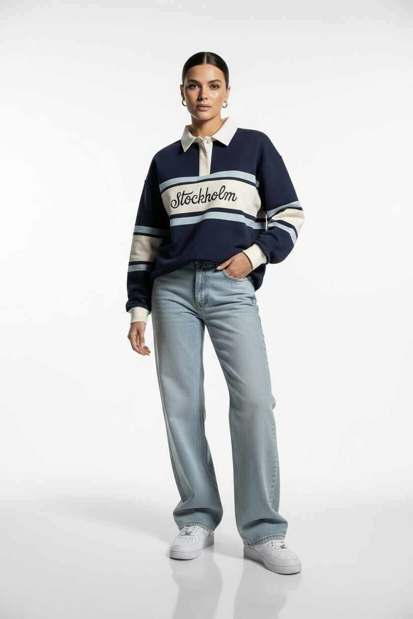 Scandi Collared Pullover