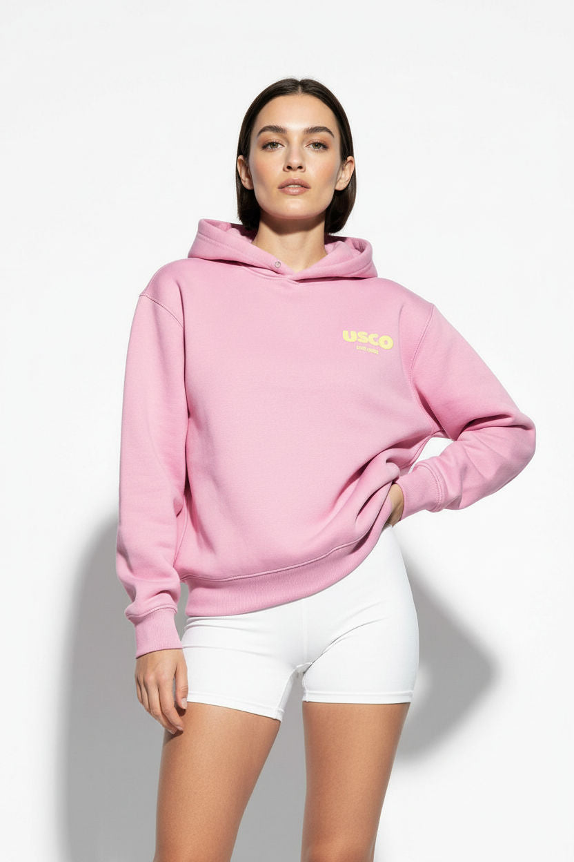 Limited edition - Cloud-99 Hoodie in Pink
