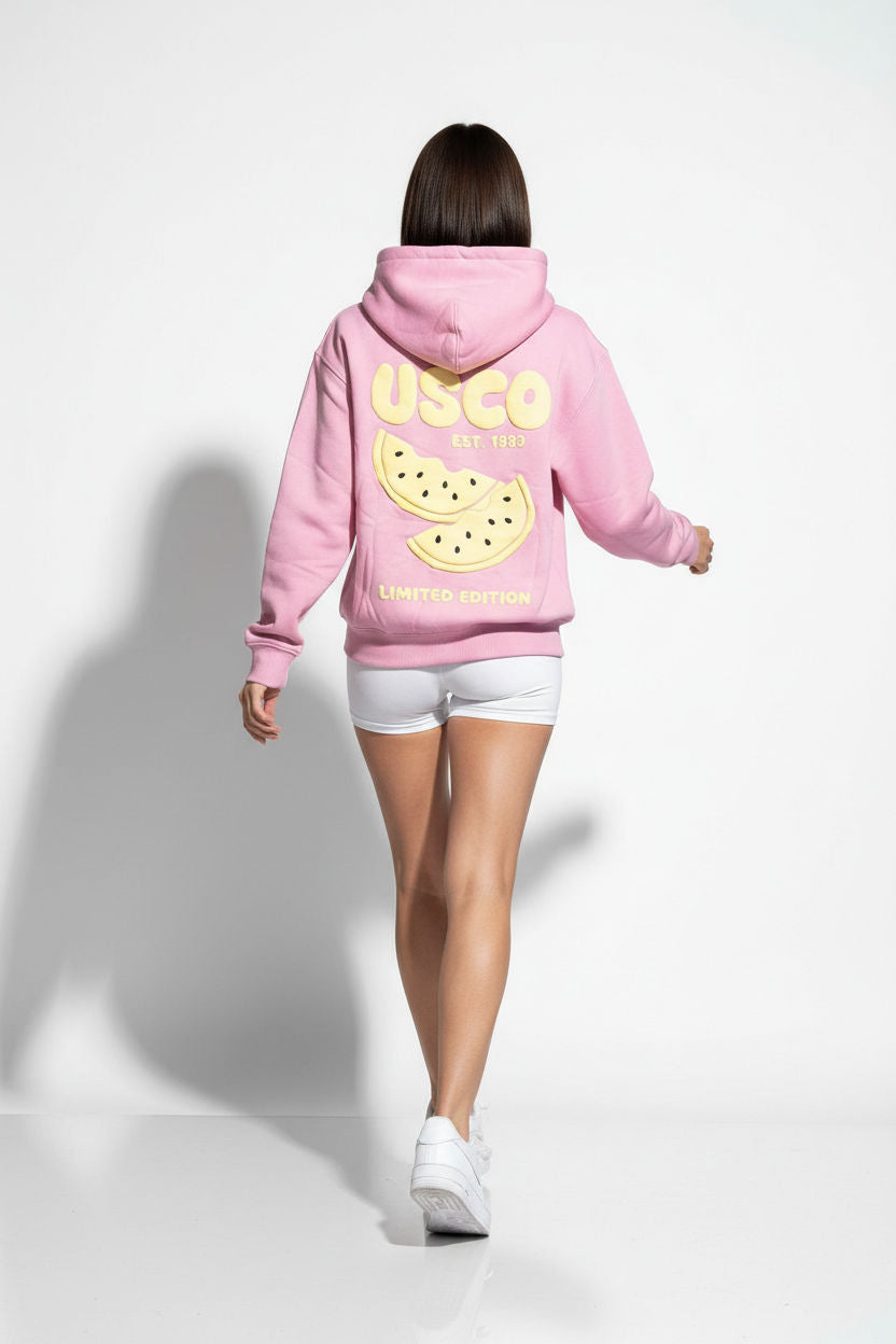 Limited edition - Cloud-99 Hoodie in Pink