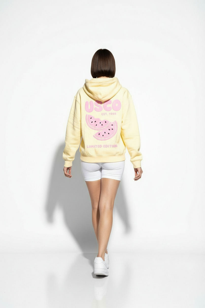 Limited edition - Cloud-99 Hoodie in Yellow