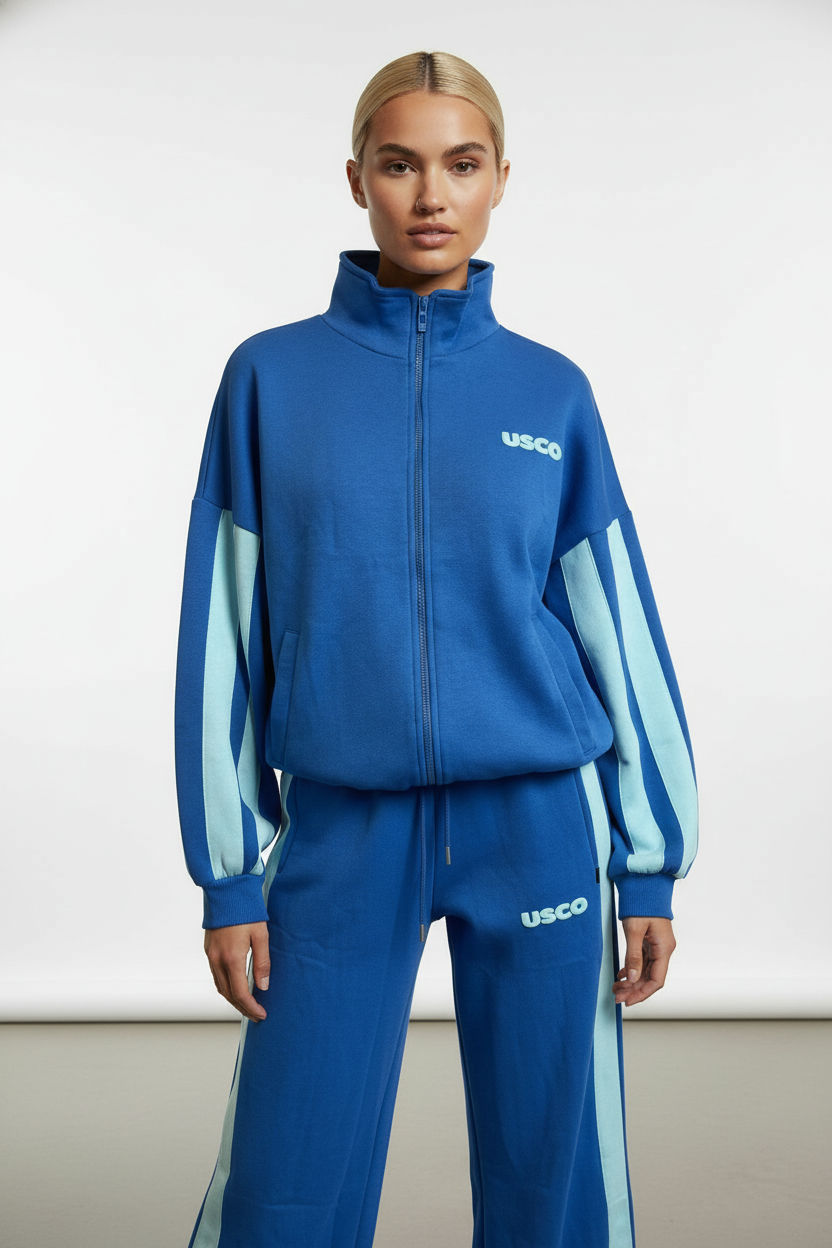 THE SILO TRACKSUIT IN BLUE