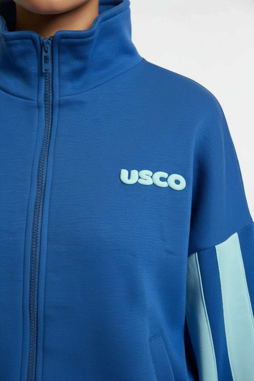 THE SILO TRACKSUIT IN BLUE