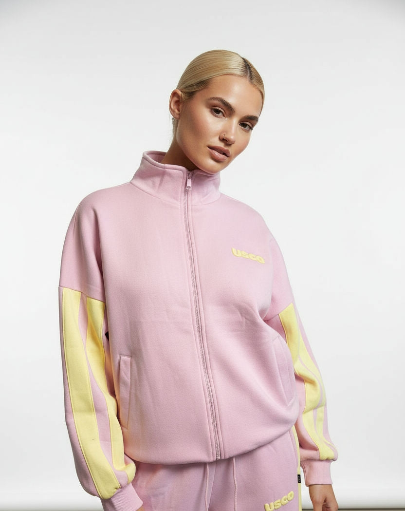 THE SILO TRACKSUIT IN LIGHT PINK