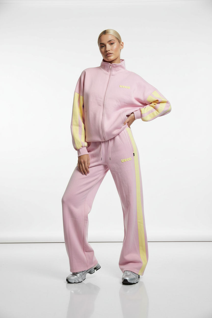 THE SILO TRACKSUIT IN LIGHT PINK