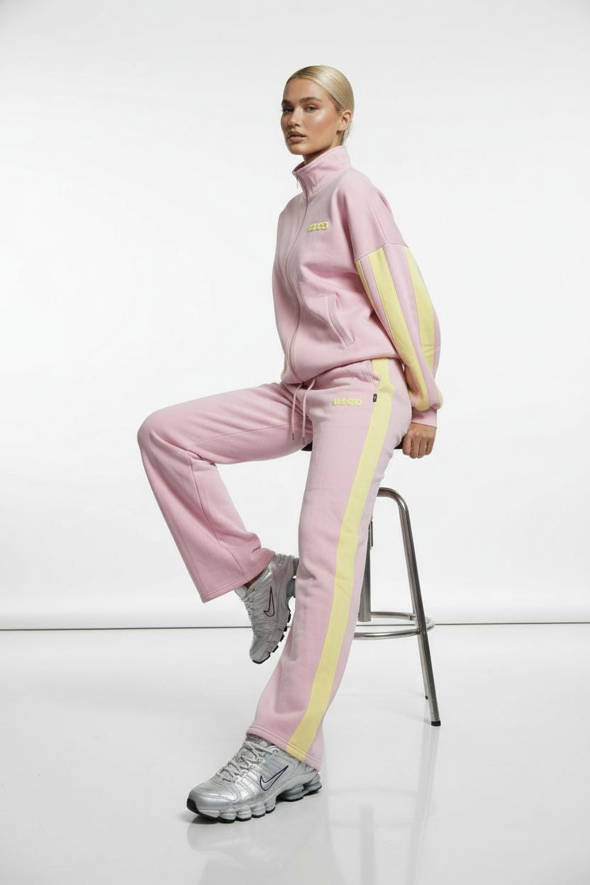 THE SILO TRACKSUIT IN LIGHT PINK