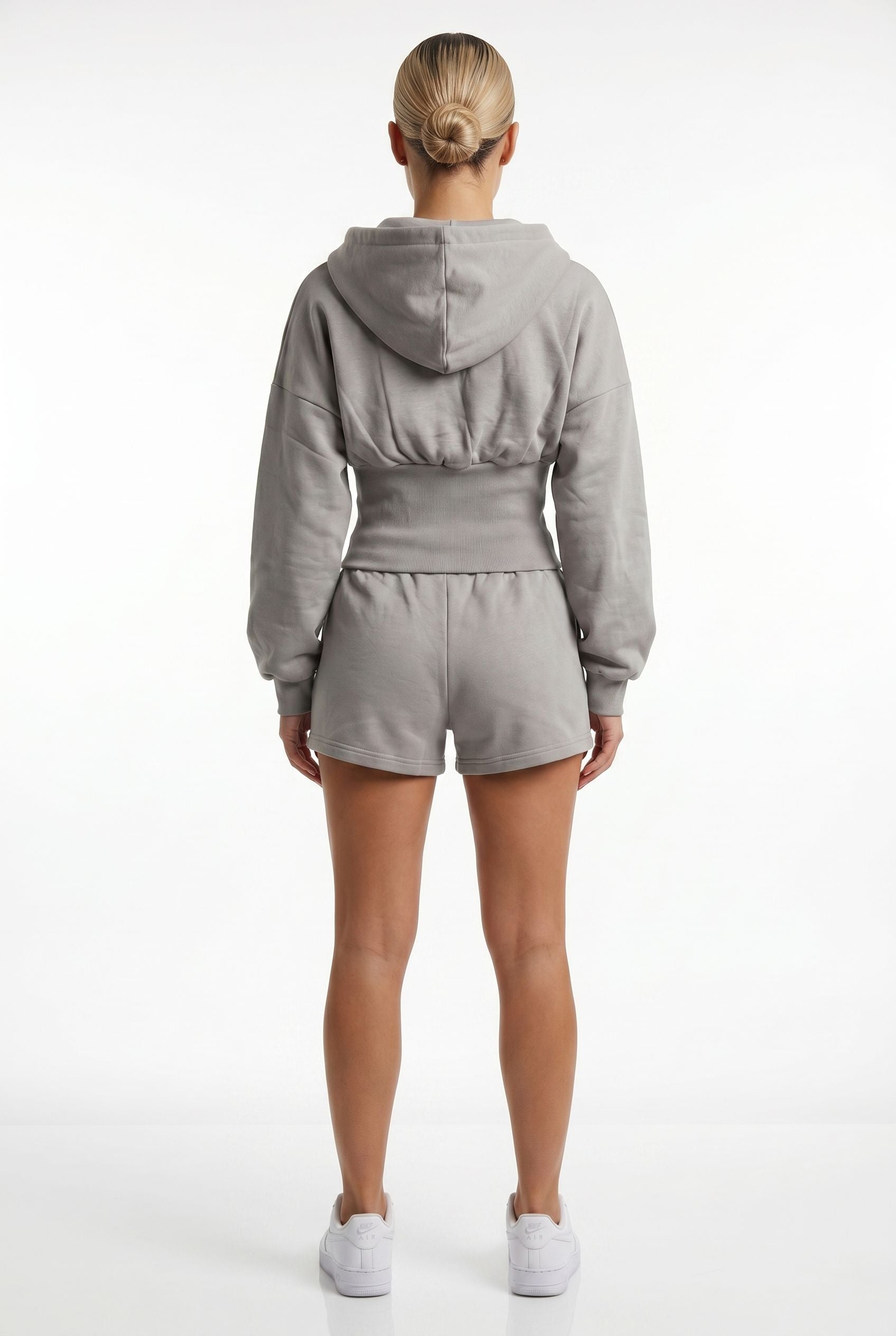 The Sculpted Short Set in slate