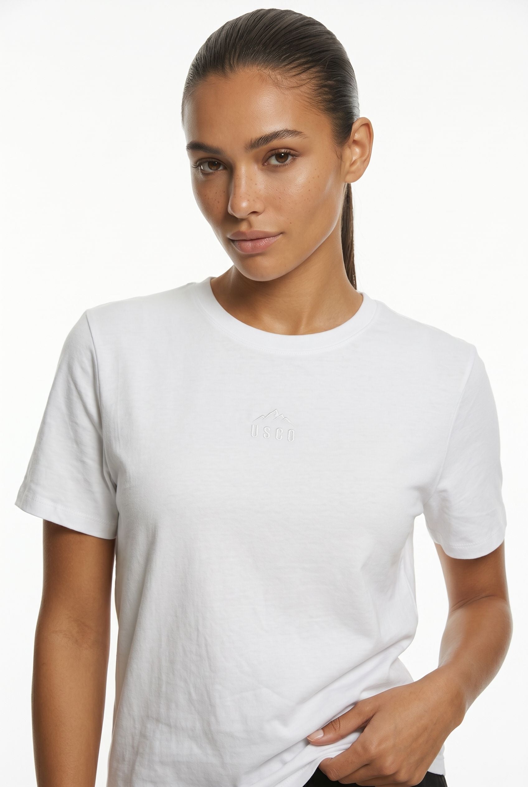 Core Tee in White