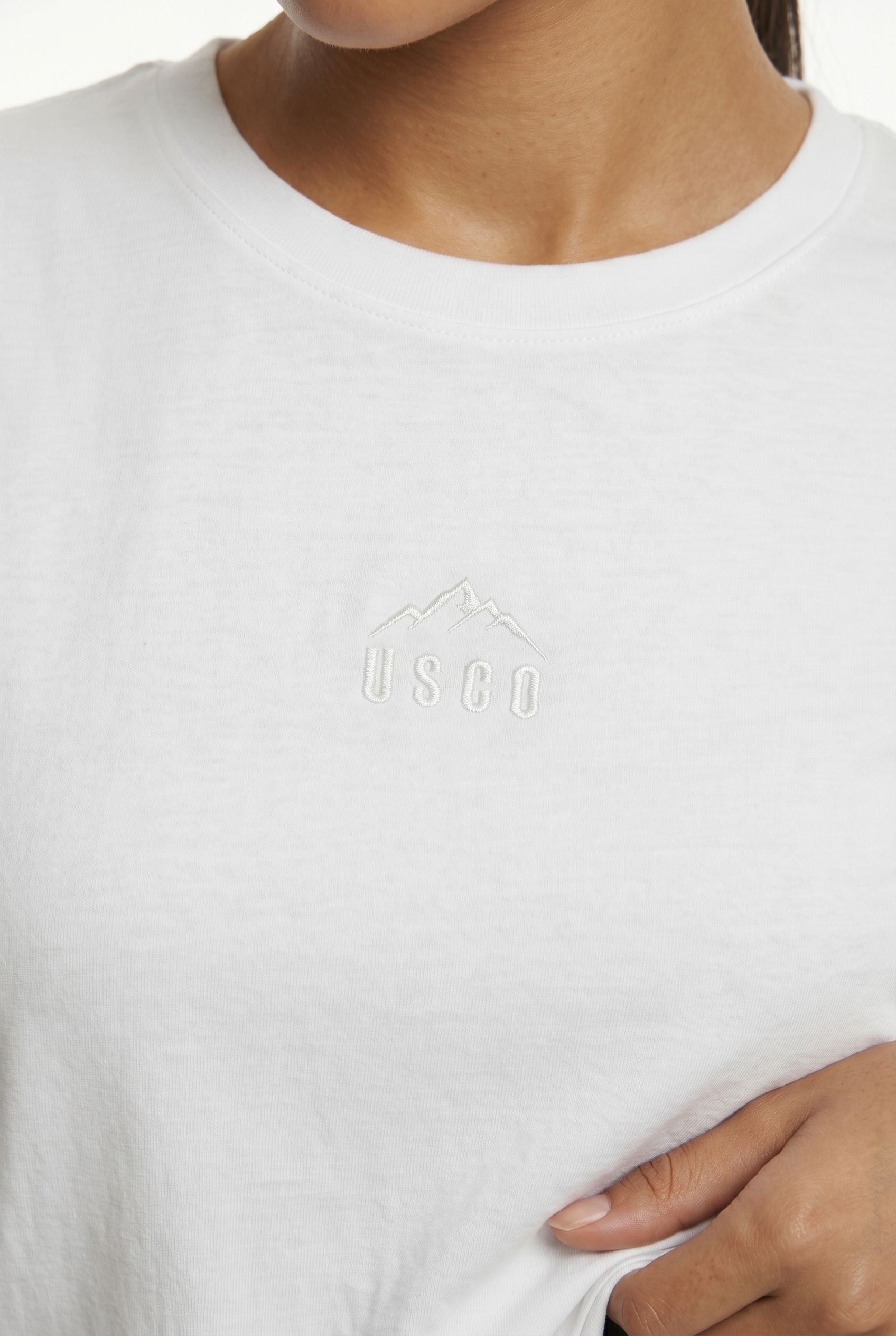 Core Tee in White