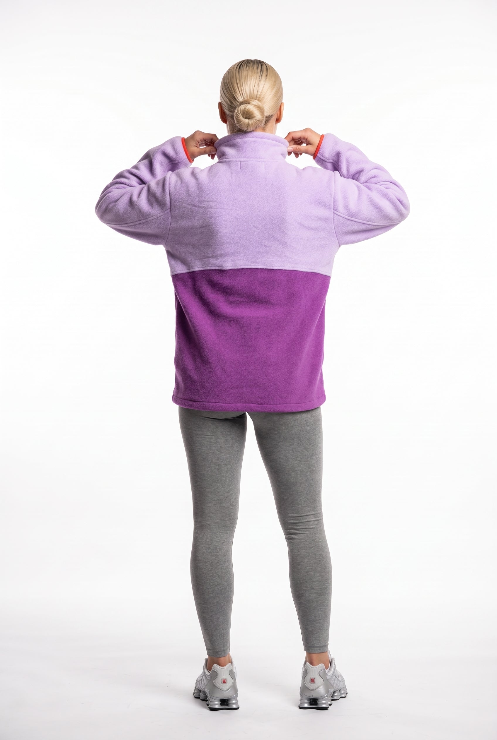THE VOLT FULL ZIP FLEECE IN PURPLE