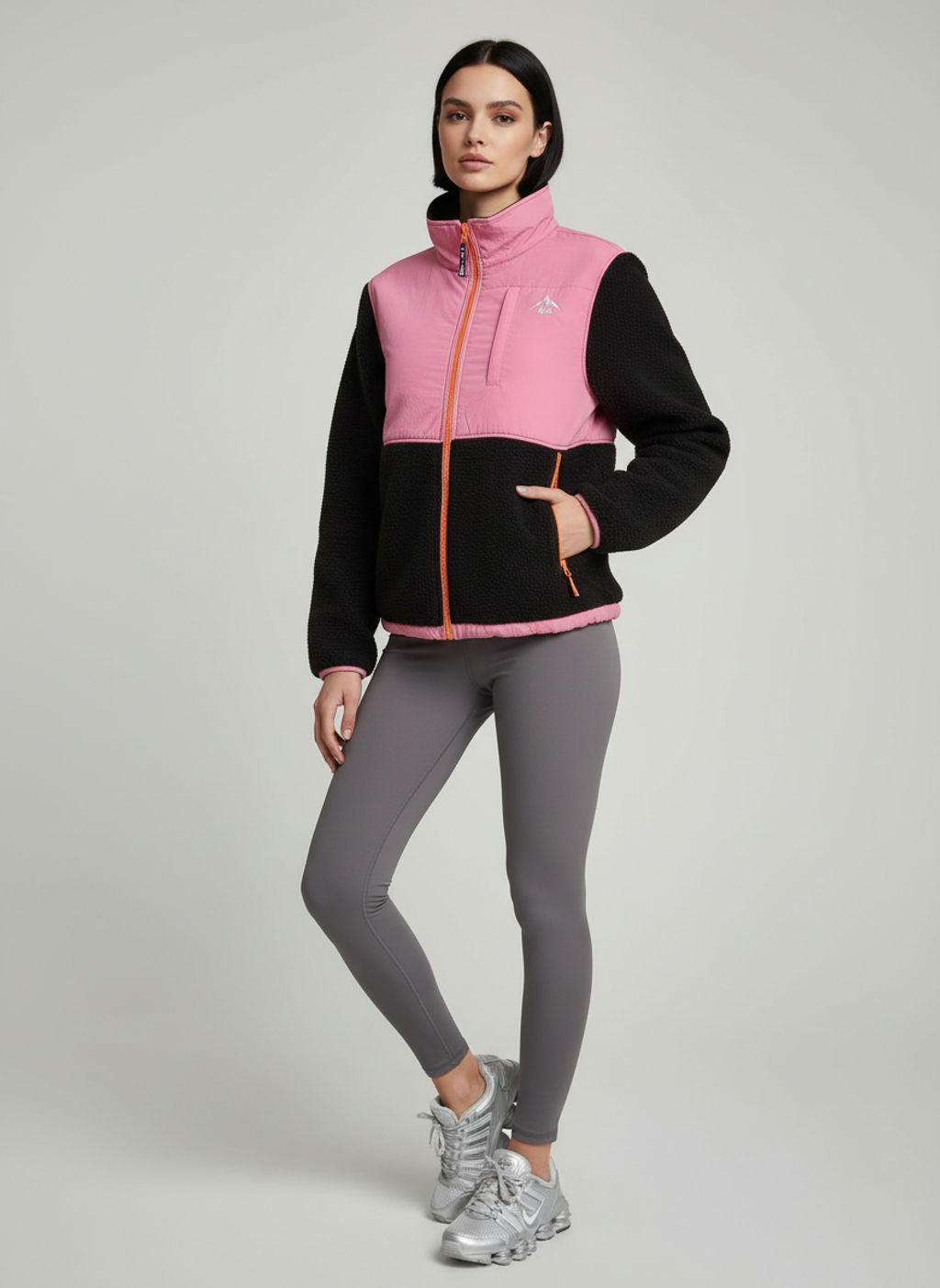 The AeroTherm Fleece in Pink/Black